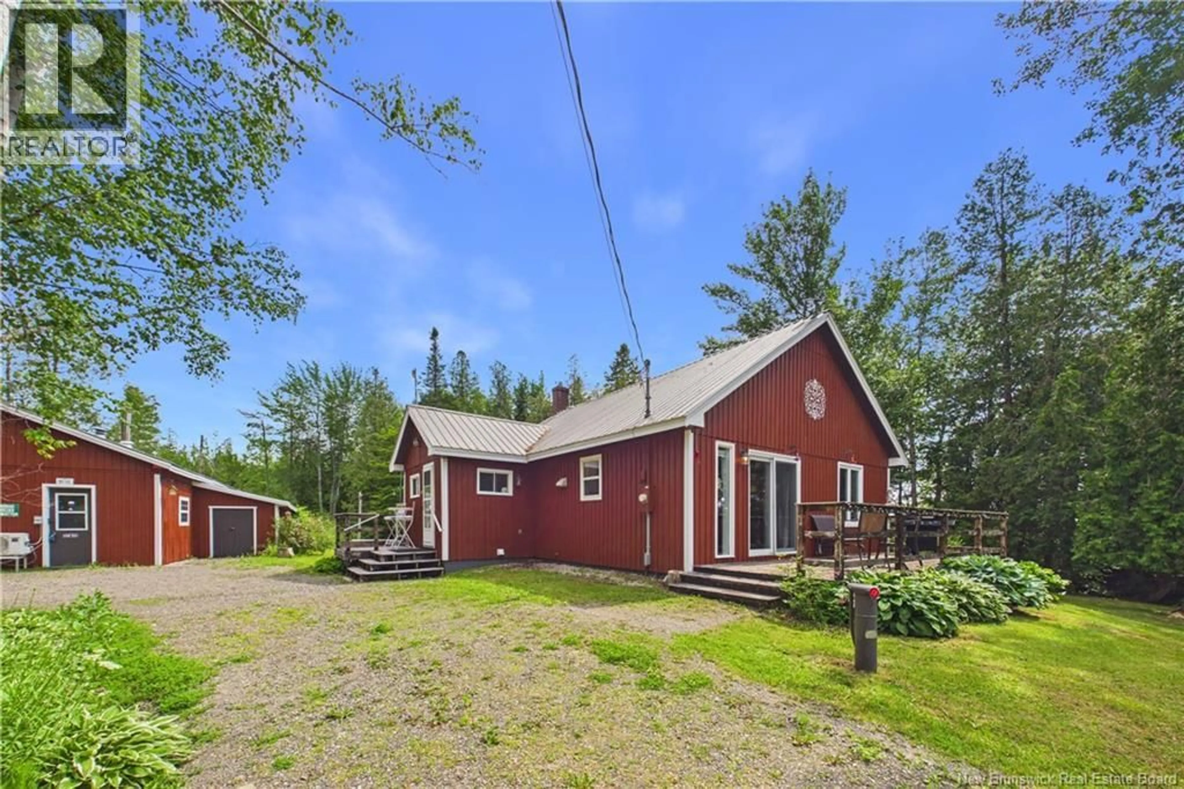 A pic from outside/outdoor area/front of a property/back of a property/a pic from drone, building for 109 SALEM ROAD, Havelock New Brunswick E4Z5R4