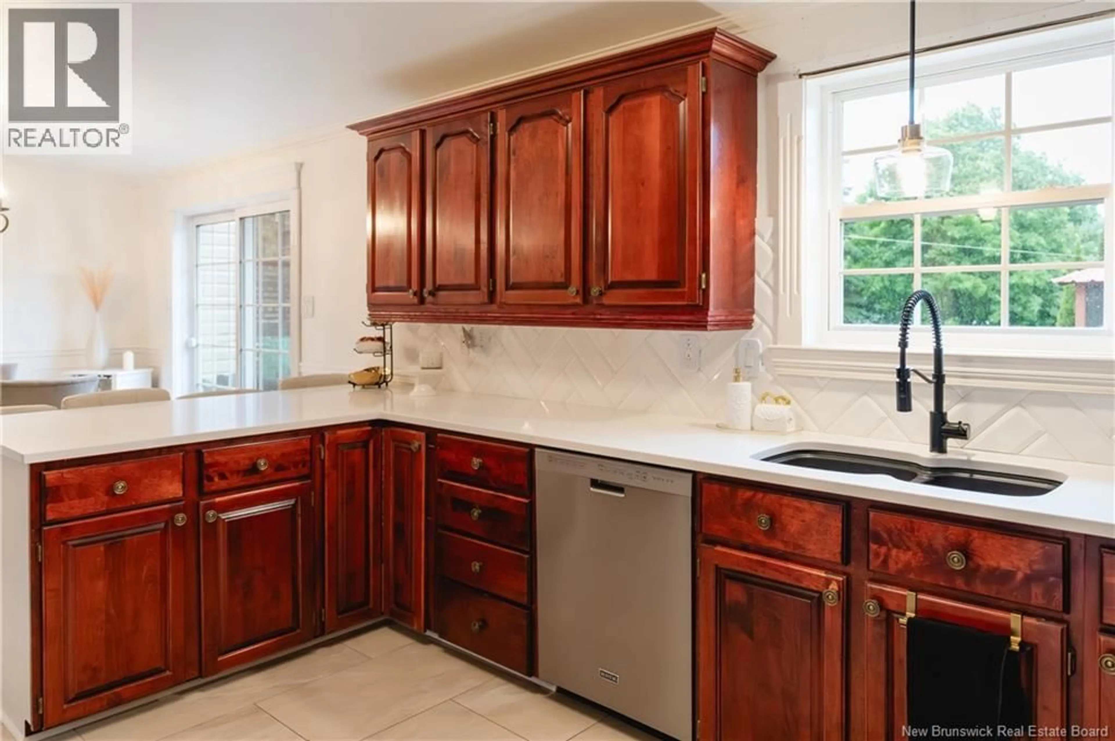 Standard kitchen, ceramic/tile floor for 8 BELONE STREET, Edmundston New Brunswick E7B1B6