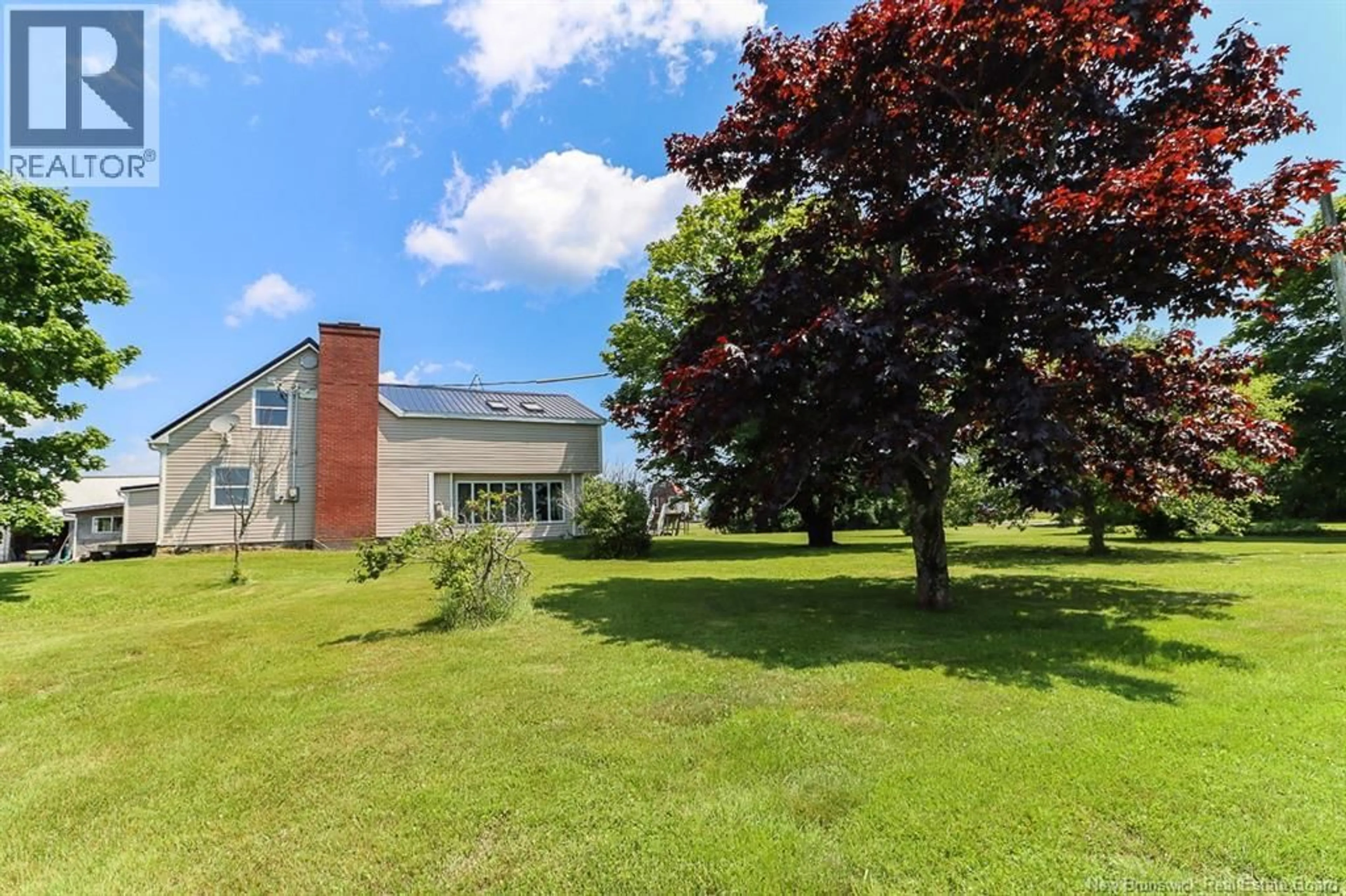 A pic from outside/outdoor area/front of a property/back of a property/a pic from drone, building for 1227 ROUTE 825, Gardner Creek New Brunswick E2S2A8