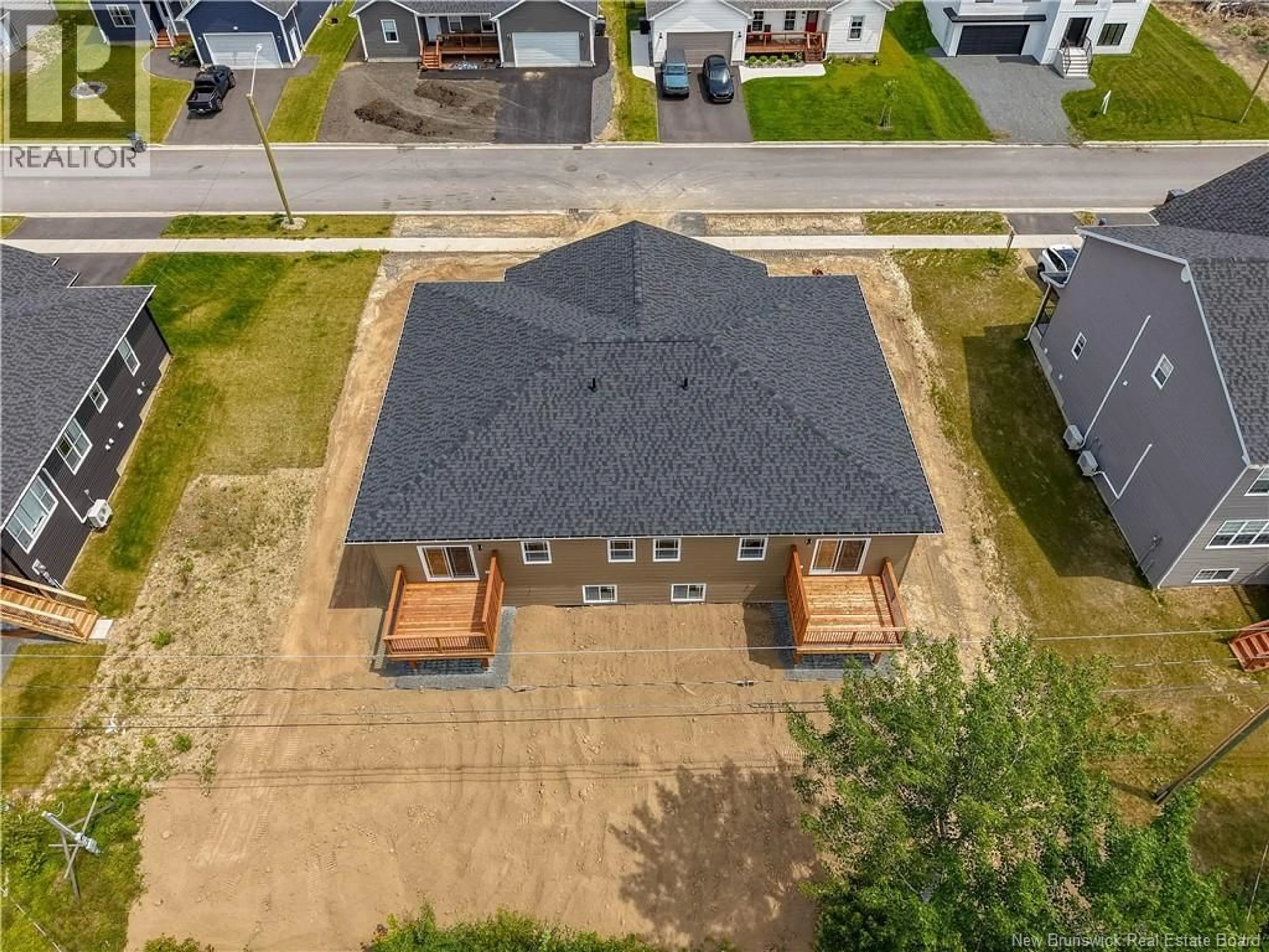 A pic from outside/outdoor area/front of a property/back of a property/a pic from drone, street for 115 GLENNORTH STREET, Fredericton New Brunswick E3G0A6