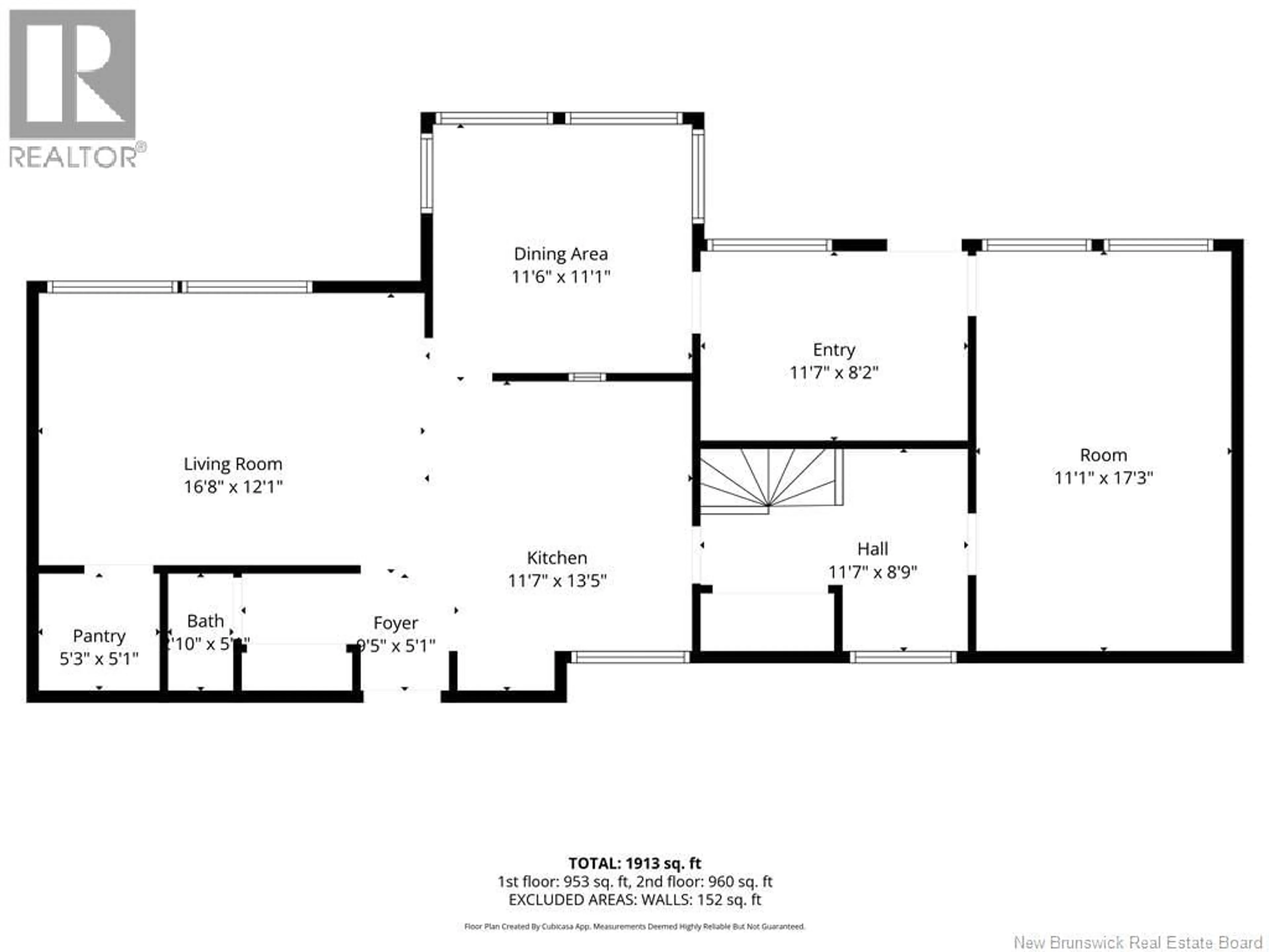 Floor plan for 255 CHALEUR, Charlo New Brunswick E8E2B8