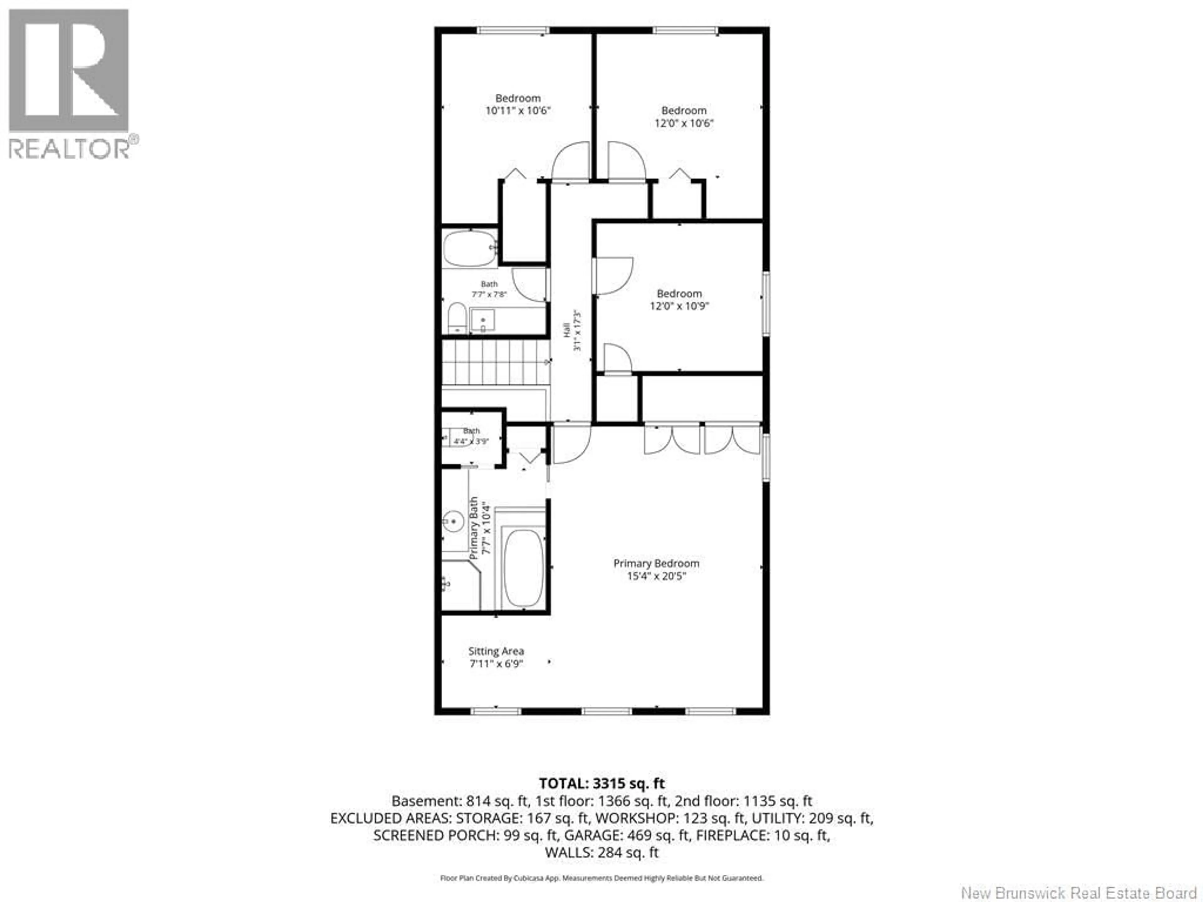 Floor plan for 407 ASPENDALE LANE, Fredericton New Brunswick E3B6Y3