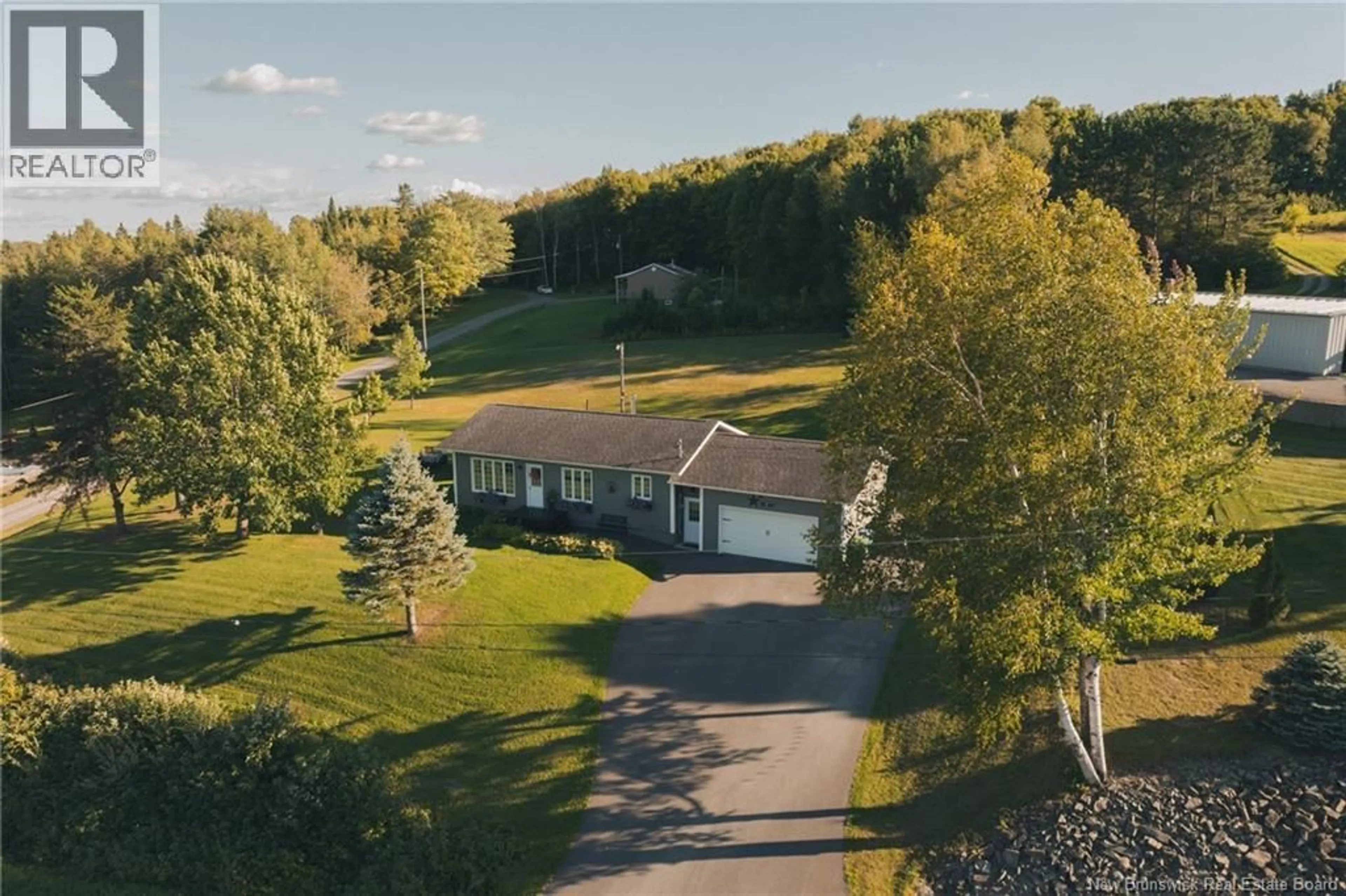 A pic from outside/outdoor area/front of a property/back of a property/a pic from drone, mountain view for 35 MICHAUD STREET, Grand Falls New Brunswick E3Z1L5
