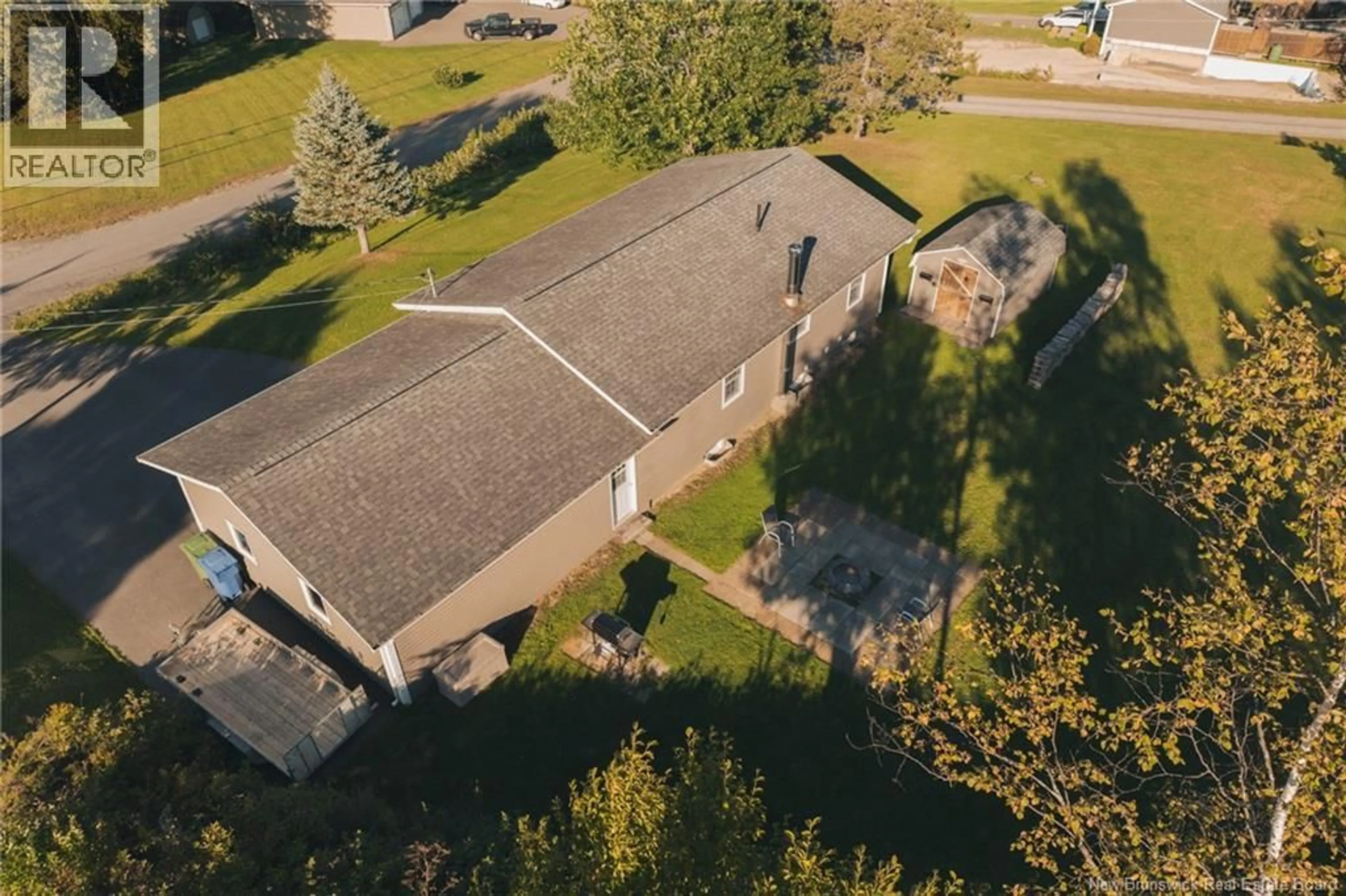 A pic from outside/outdoor area/front of a property/back of a property/a pic from drone, street for 35 MICHAUD STREET, Grand Falls New Brunswick E3Z1L5
