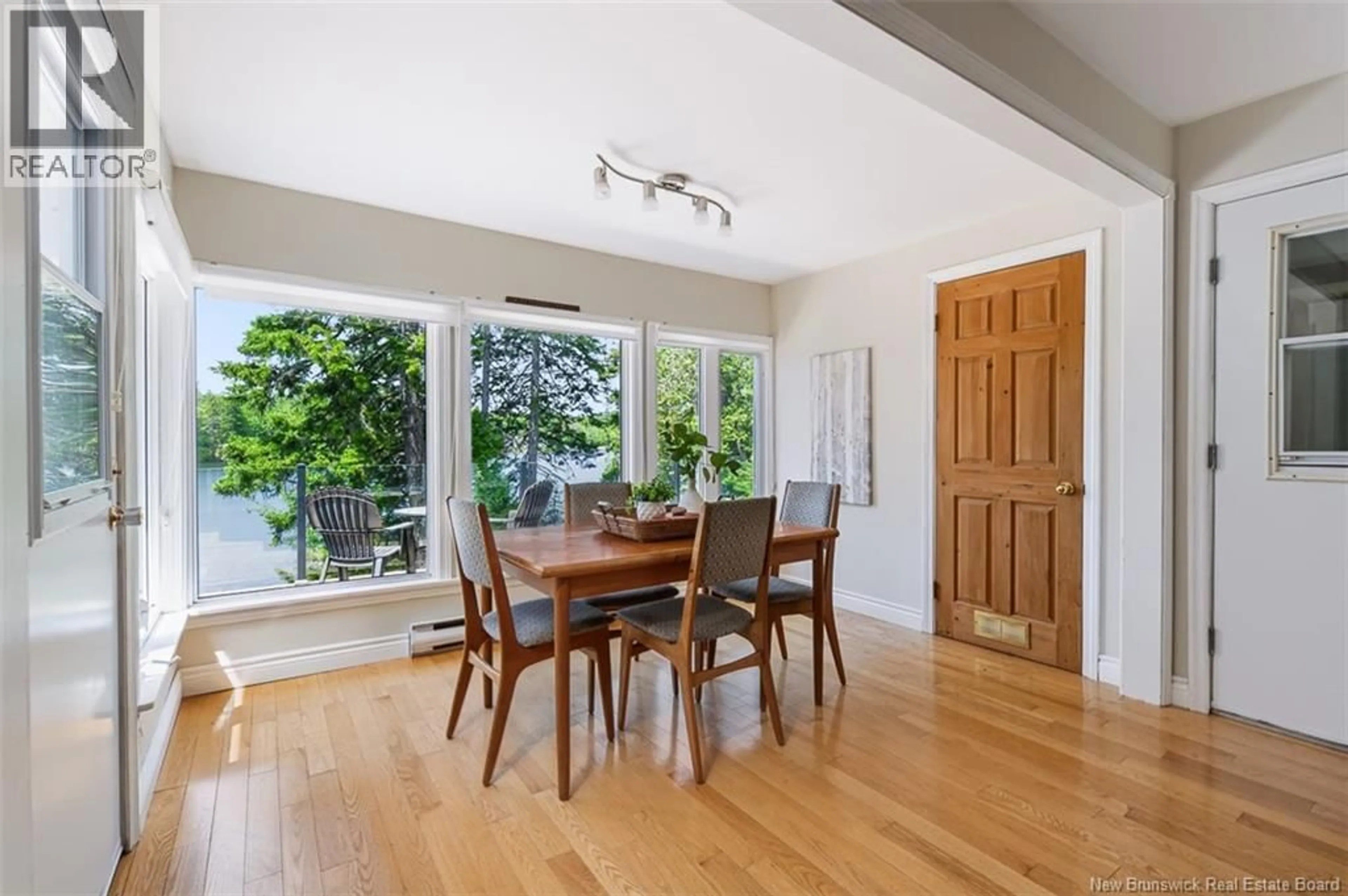 Dining room, wood/laminate floor for 448 YOHO LAKE ROAD, Yoho New Brunswick E6K3C3