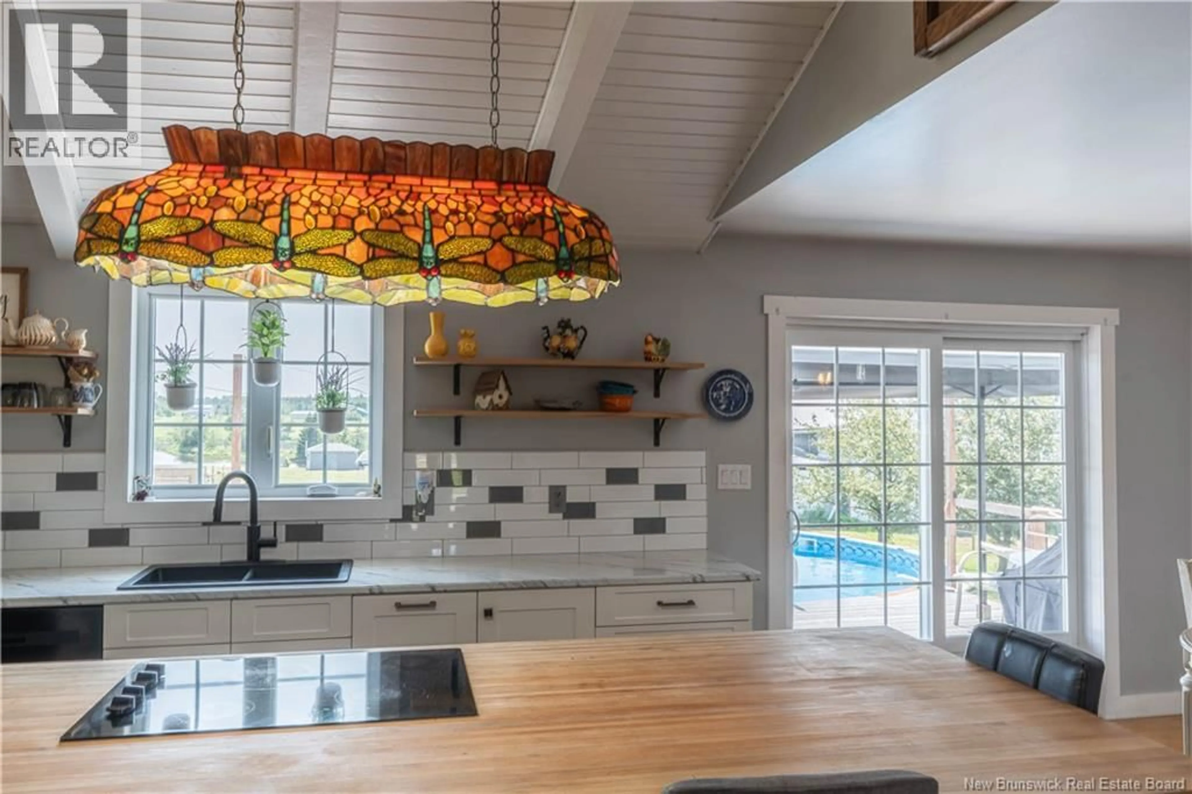Contemporary kitchen, ceramic/tile floor for 309 NAPAN ROAD, Napan New Brunswick E1N4X2