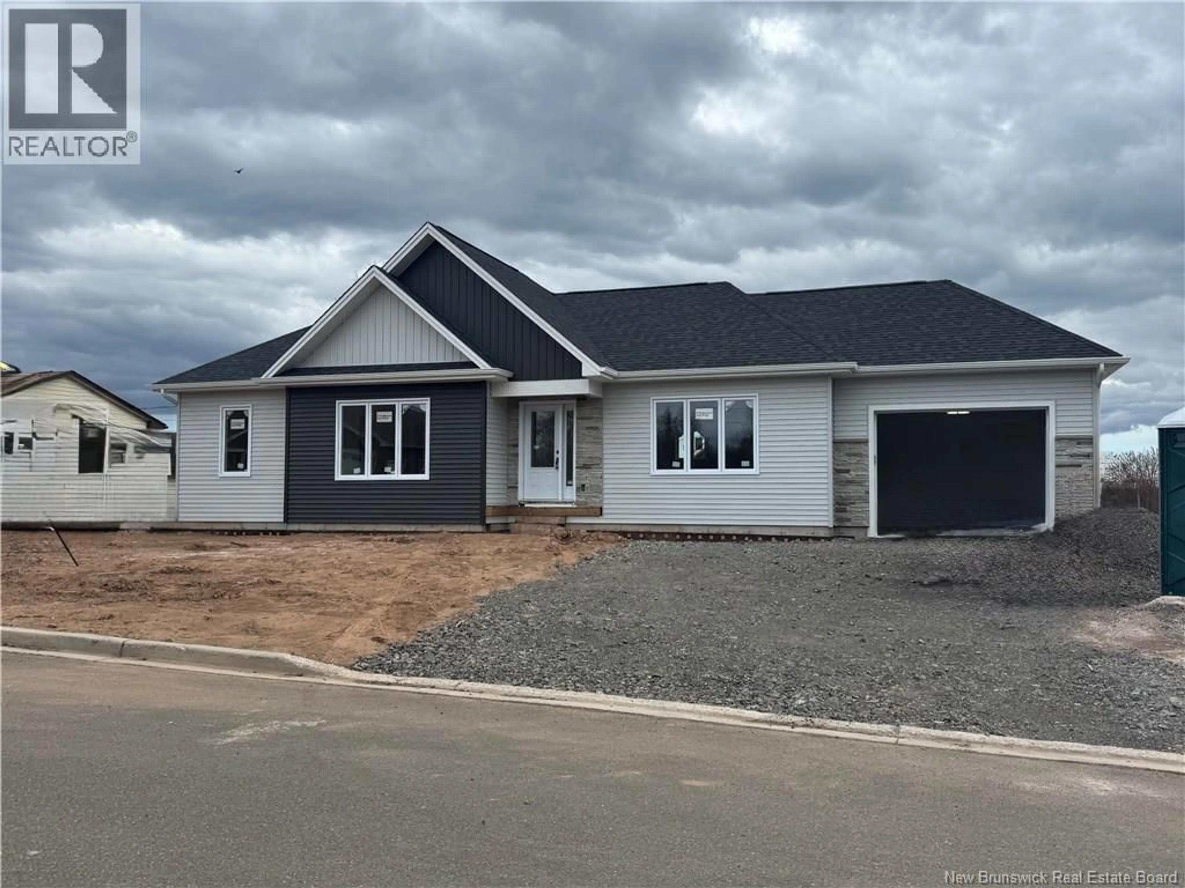Home with vinyl exterior material, street for 60 MOLLINS CRESCENT, Moncton New Brunswick E1E4L6