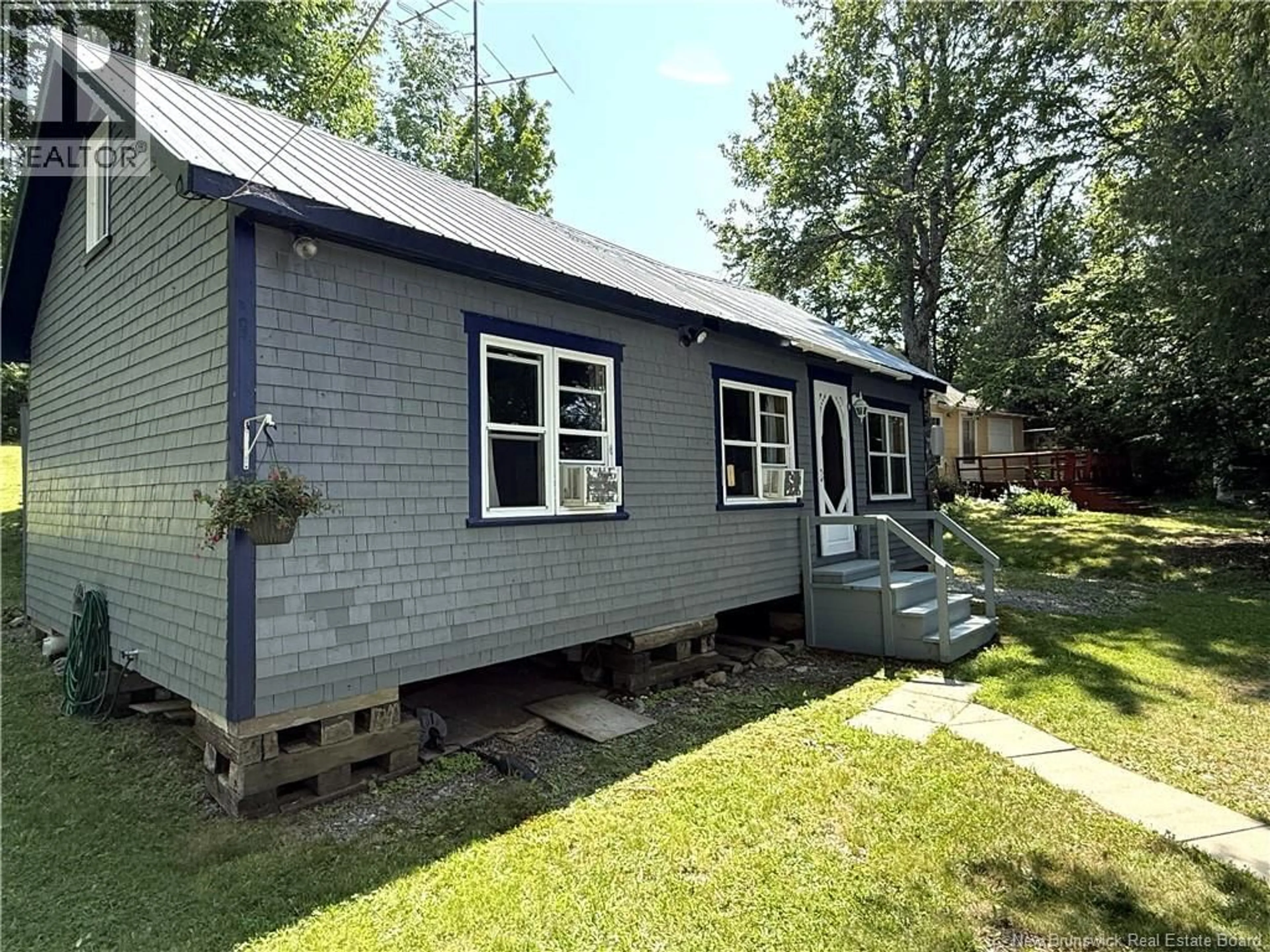 Home with vinyl exterior material, street for 114 SANDY COVE LANE, Dumfries New Brunswick E6G1S8