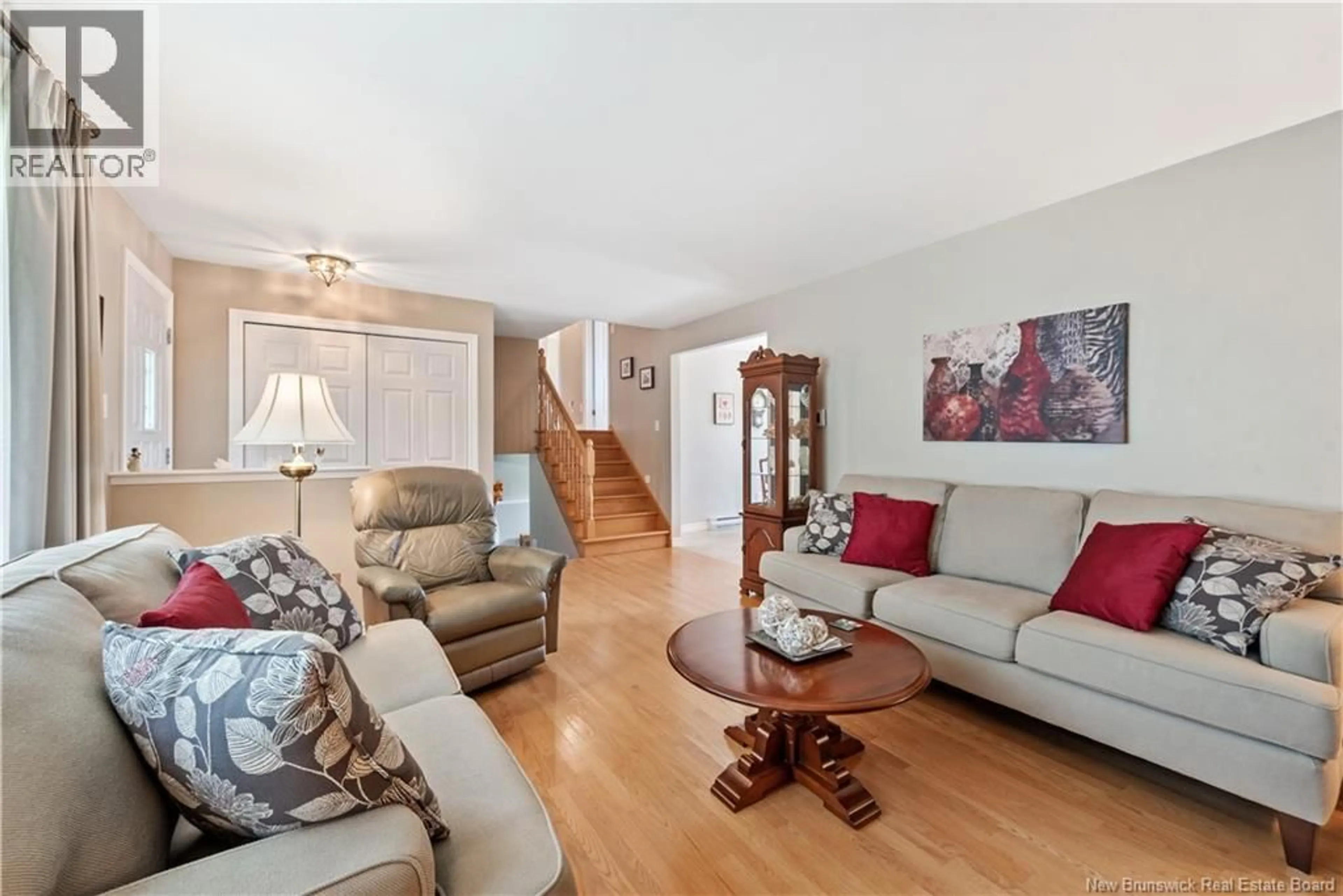 Living room with furniture, unknown for 19 MONTE CARLO CRESCENT, Moncton New Brunswick E1G1M6