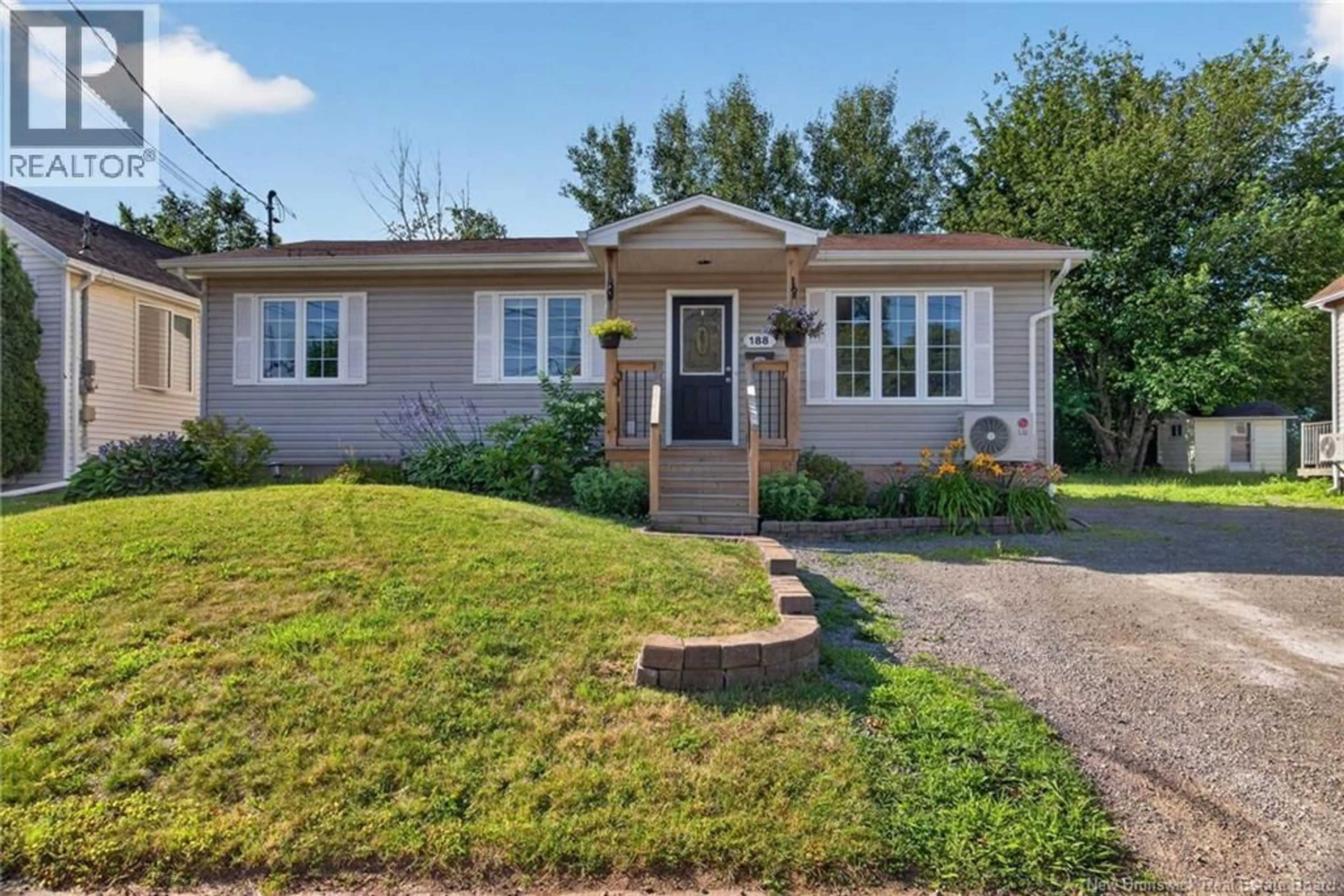 Home with vinyl exterior material, street for 188 GOULD, Dieppe New Brunswick E1A1T9