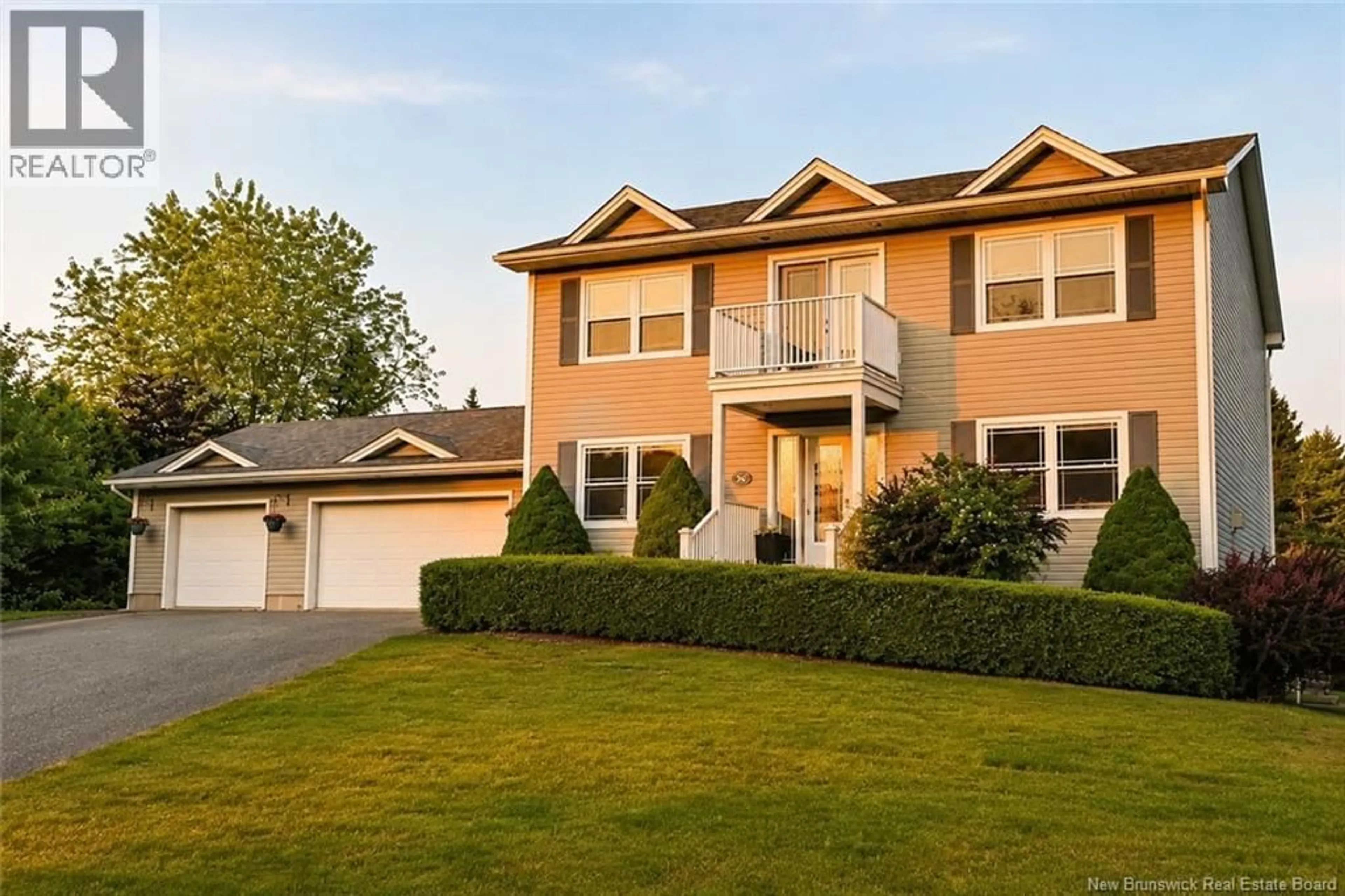 Home with vinyl exterior material, street for 56 MALISEET DRIVE, Rothesay New Brunswick E2E2E9