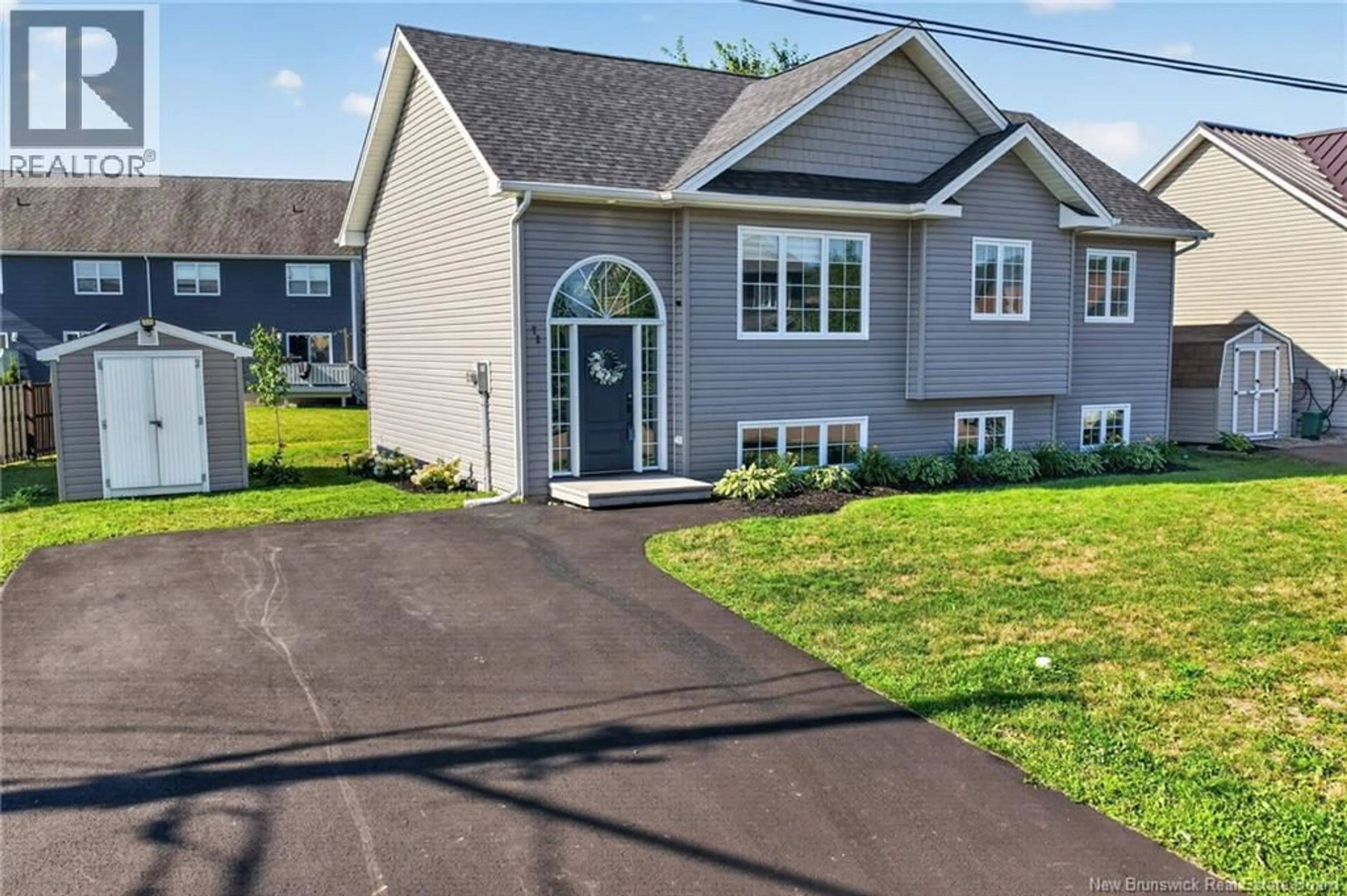 Home with vinyl exterior material, street for 72 CRAWFORD STREET, Moncton New Brunswick E1G5N2