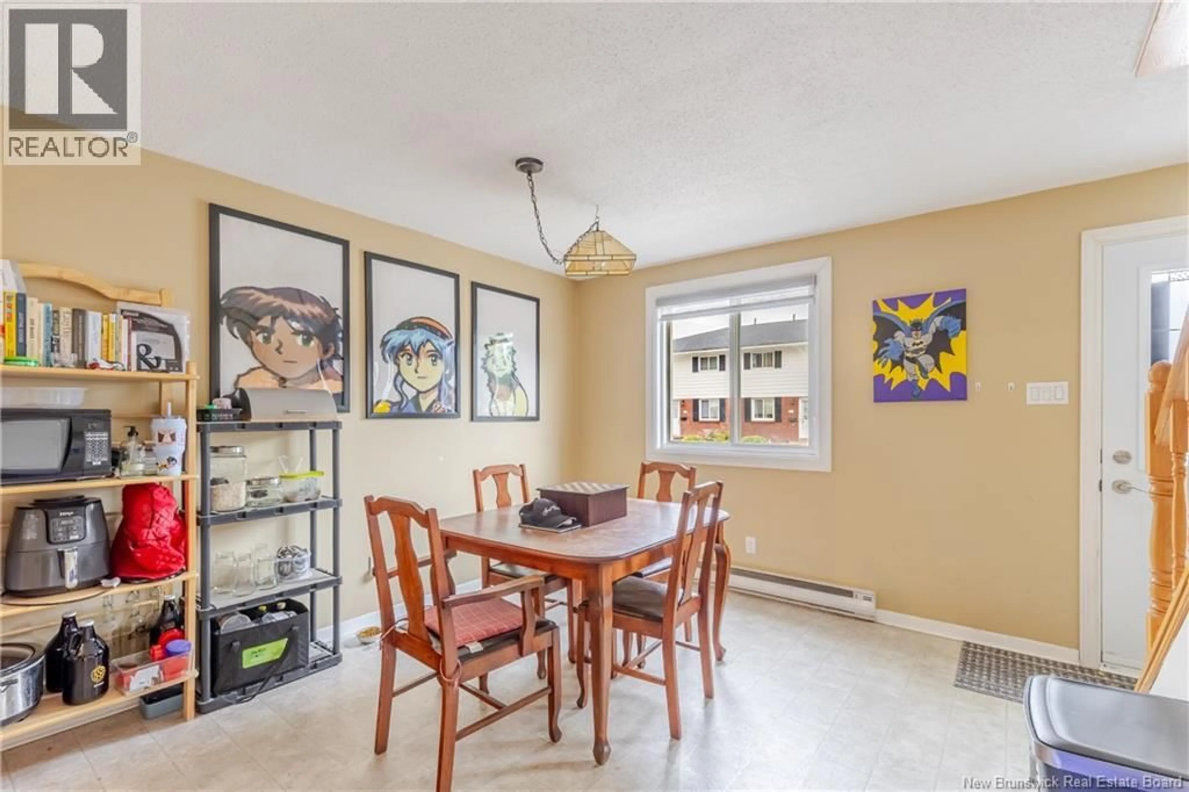 Dining room, ceramic/tile floor for 4 - 60 COLWELL DRIVE, Fredericton New Brunswick E3A3R6