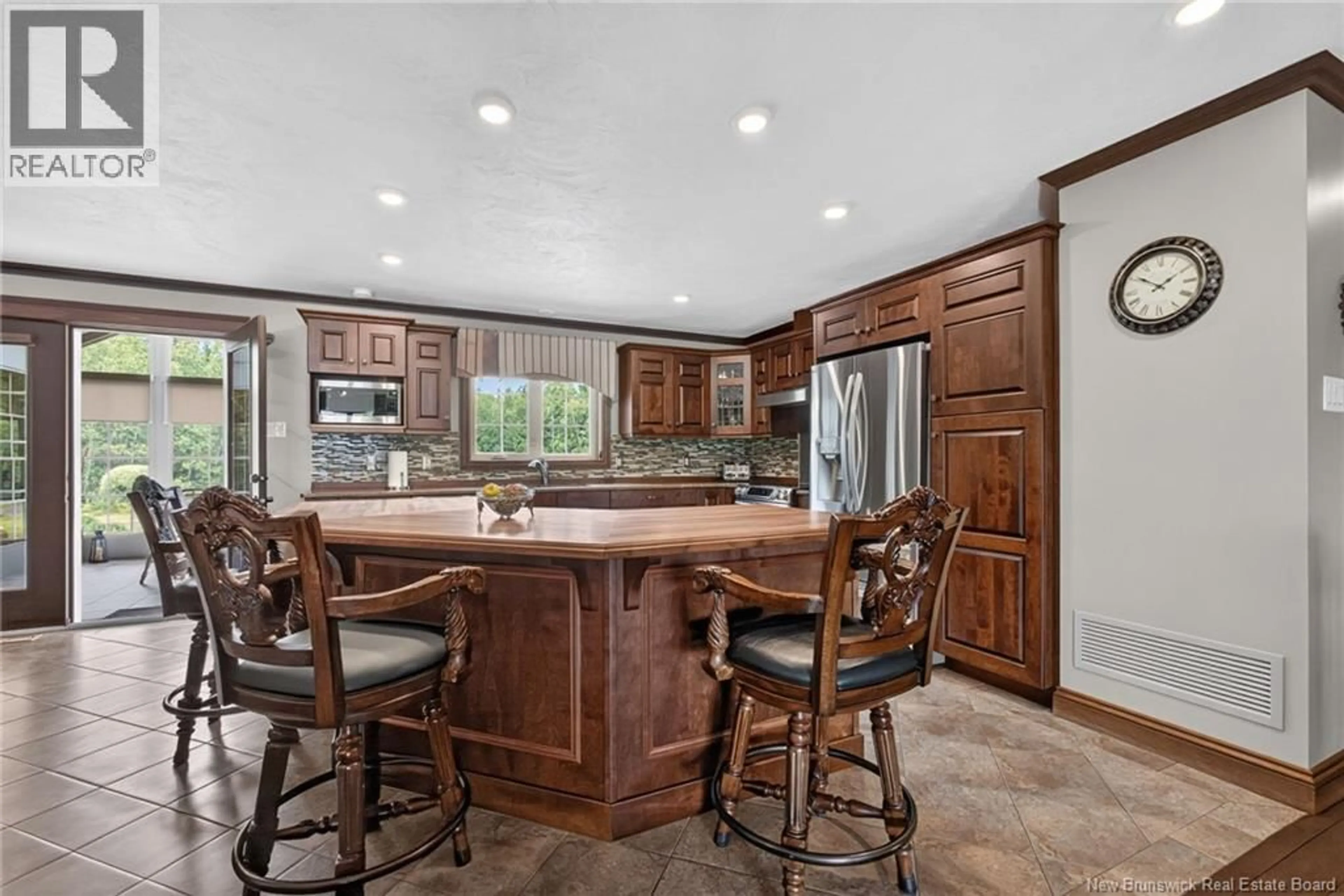 Open concept kitchen, ceramic/tile floor for 115 ROYAL OAKS BOULEVARD, Moncton New Brunswick E1H2P7