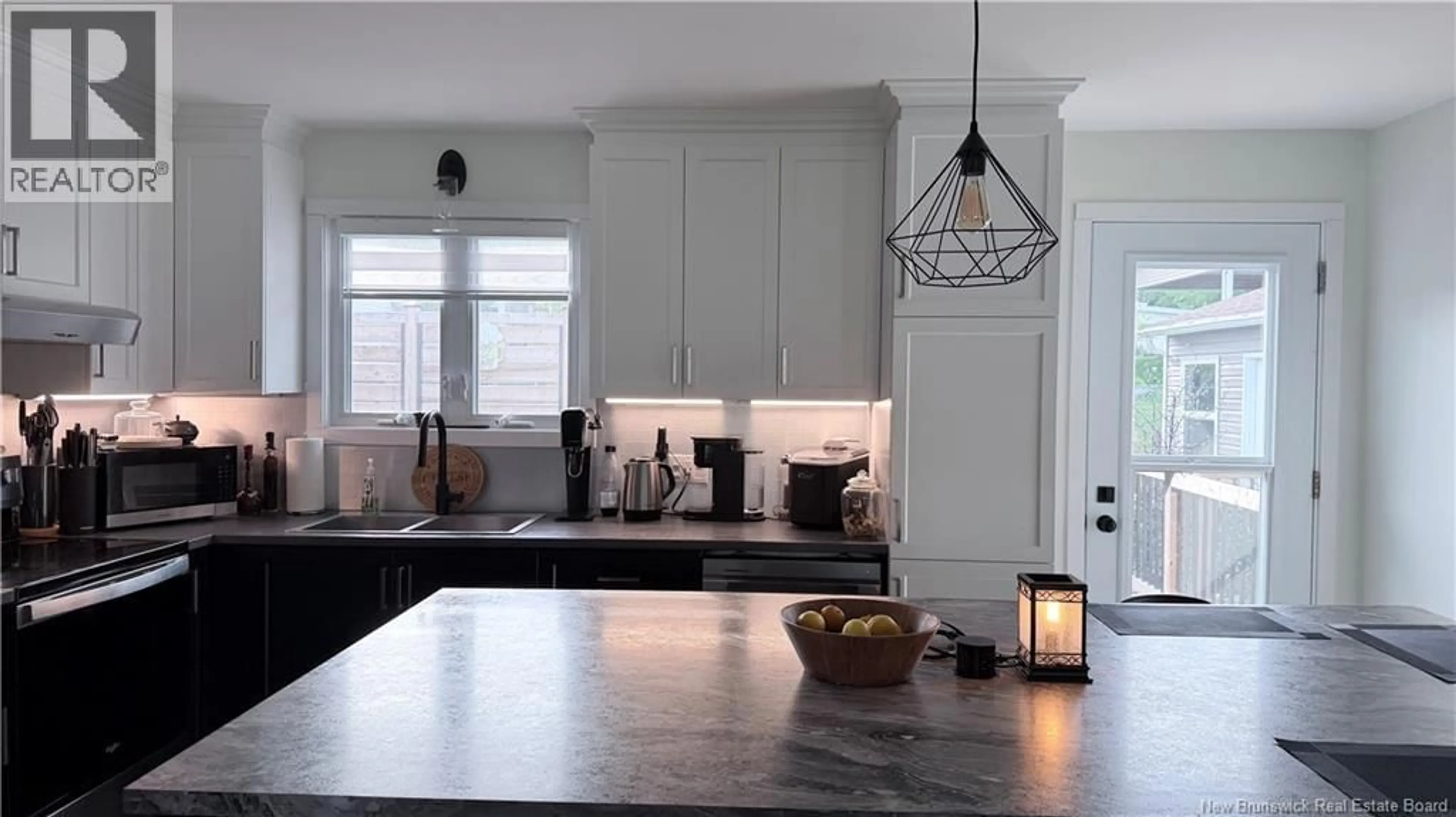 Contemporary kitchen, ceramic/tile floor for Unit# - 52 EMILE SIMARD AVENUE, Edmundston New Brunswick E3V3P7