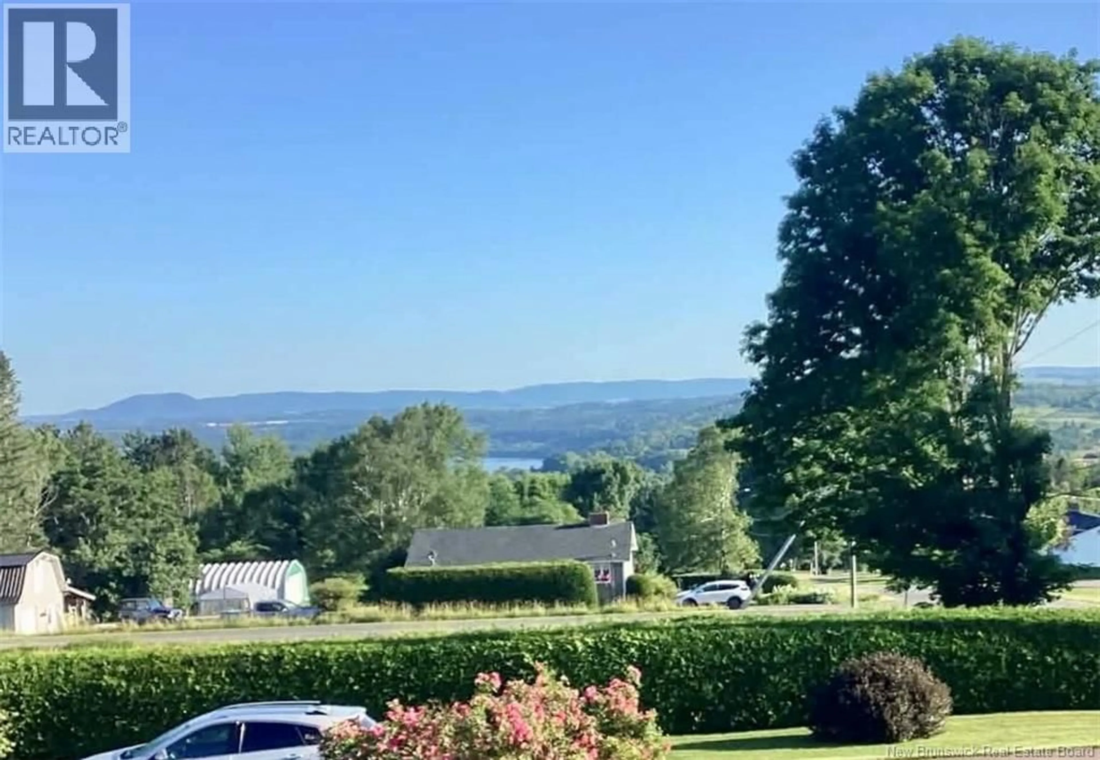 A pic from outside/outdoor area/front of a property/back of a property/a pic from drone, mountain view for 150 CURTIS ROAD, Florenceville-Bristol New Brunswick E7L2H6