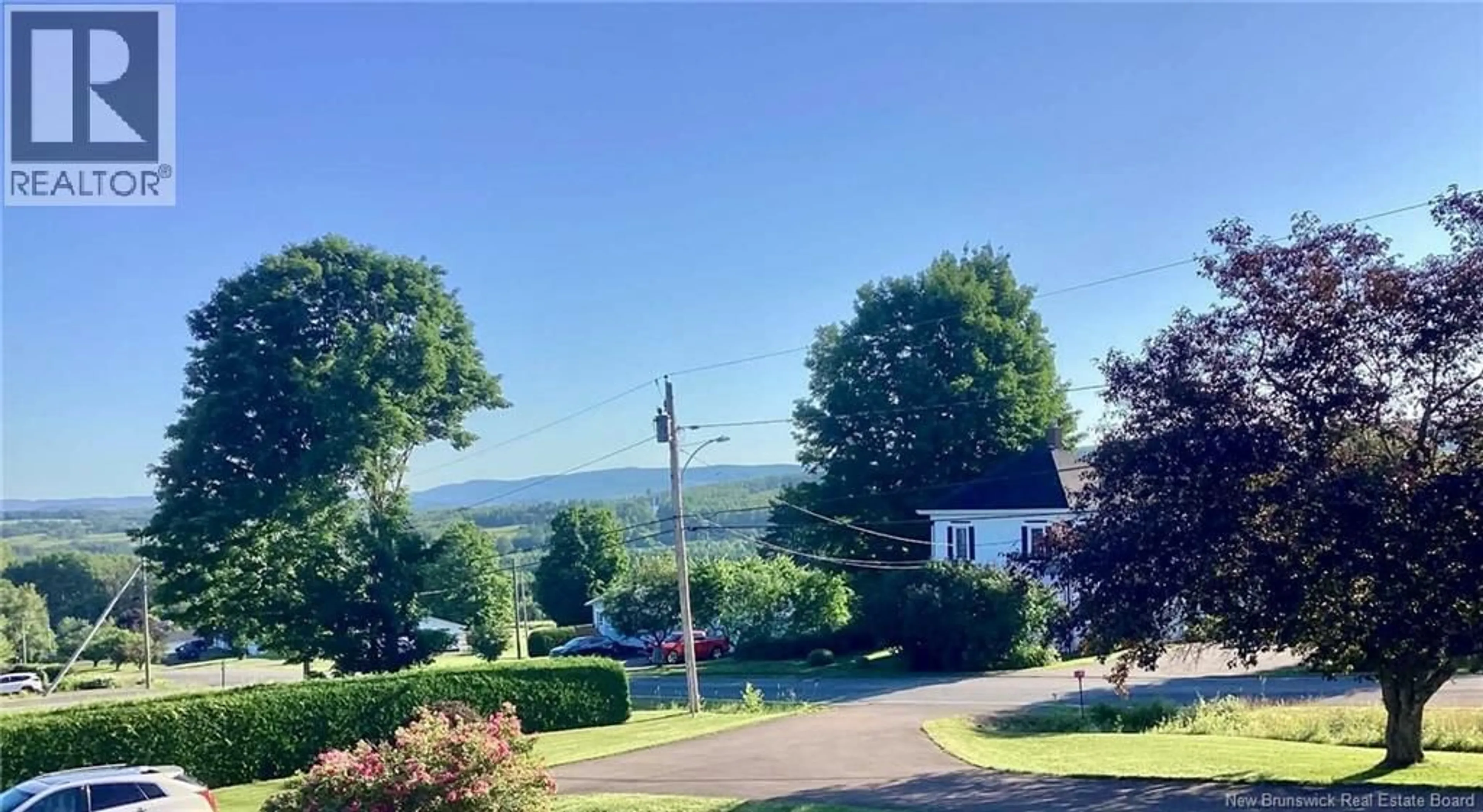 A pic from outside/outdoor area/front of a property/back of a property/a pic from drone, mountain view for 150 CURTIS ROAD, Florenceville-Bristol New Brunswick E7L2H6
