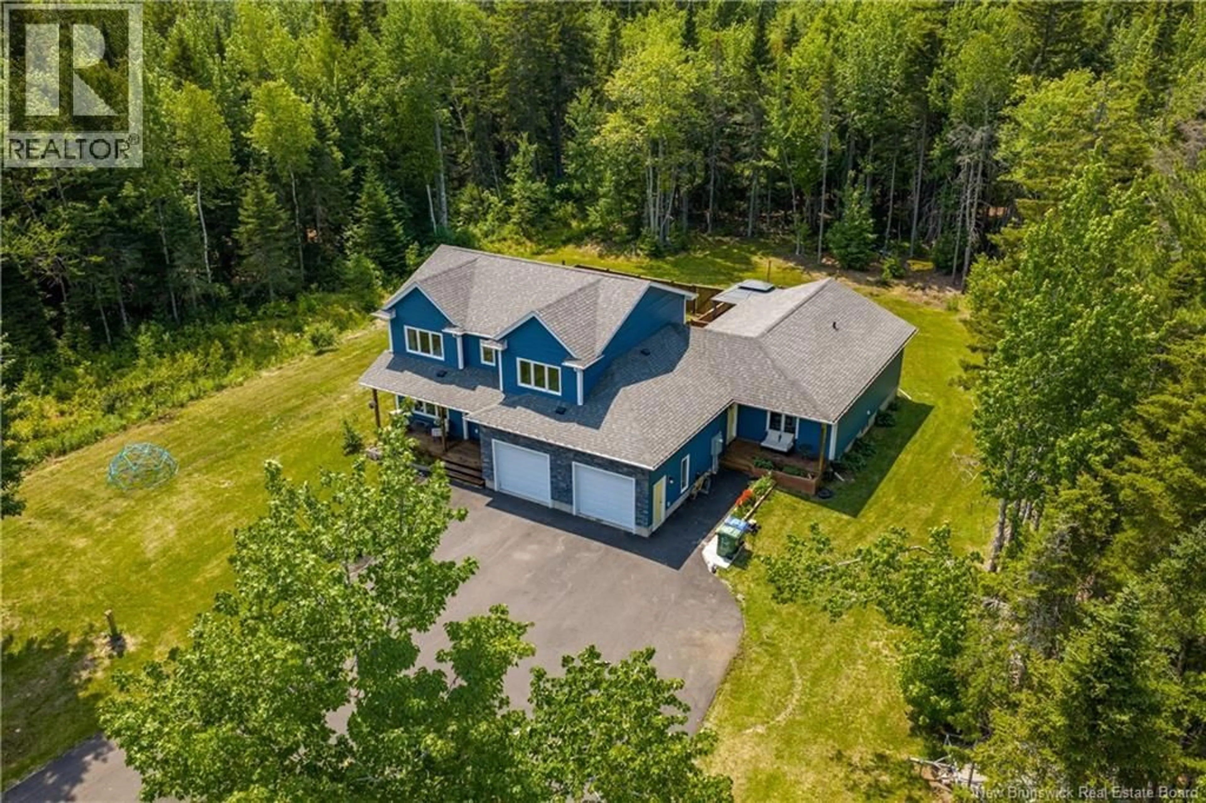 A pic from outside/outdoor area/front of a property/back of a property/a pic from drone, unknown for 11 AMBER RIDGE, Berry Mills New Brunswick E1G5R3
