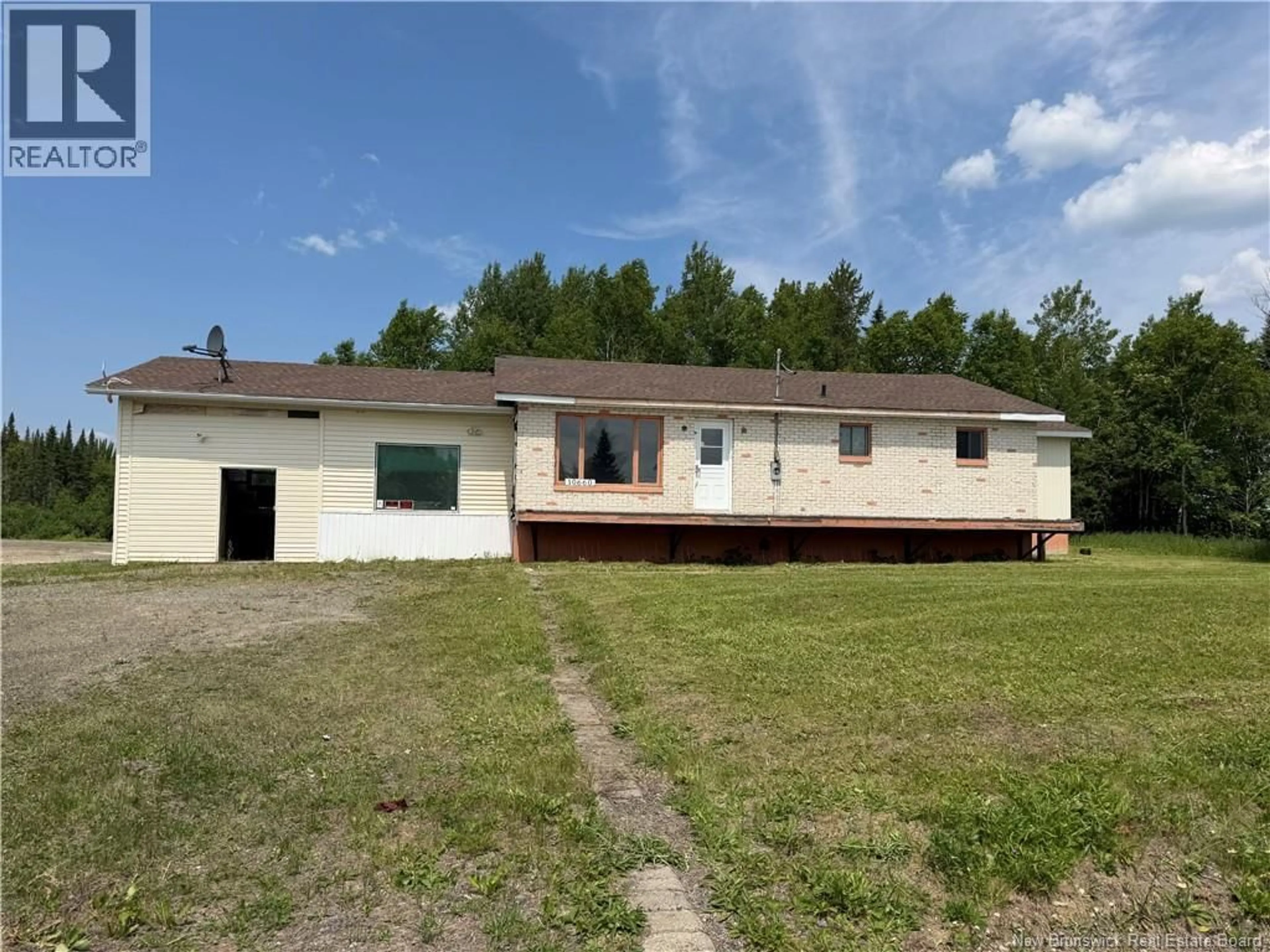A pic from outside/outdoor area/front of a property/back of a property/a pic from drone, building for 10660 ROUTE 17, Menneval New Brunswick E8B1Z3