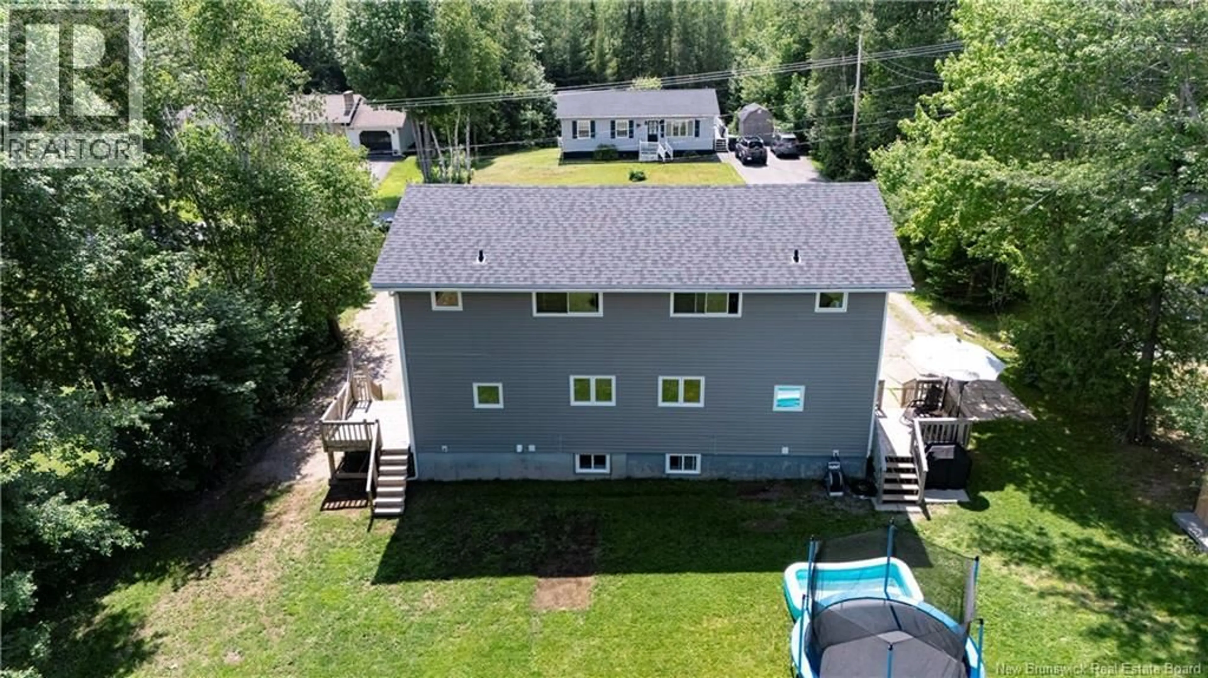 A pic from outside/outdoor area/front of a property/back of a property/a pic from drone, building for 243 SUNRISE ESTATES DRIVE, New Maryland New Brunswick E3C1G7