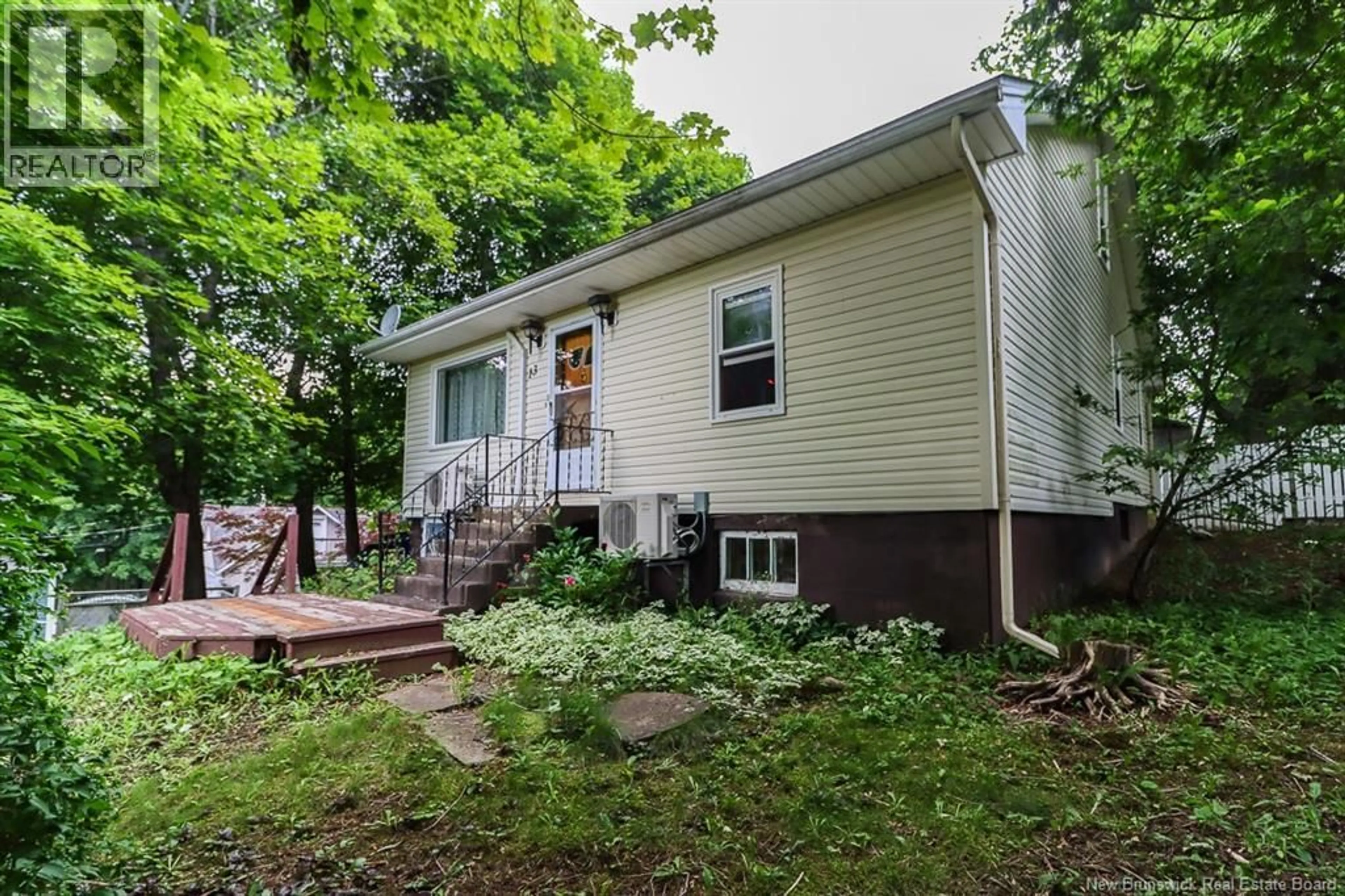 Home with vinyl exterior material, street for 13 CLARK ROAD, Rothesay New Brunswick E2E2H2