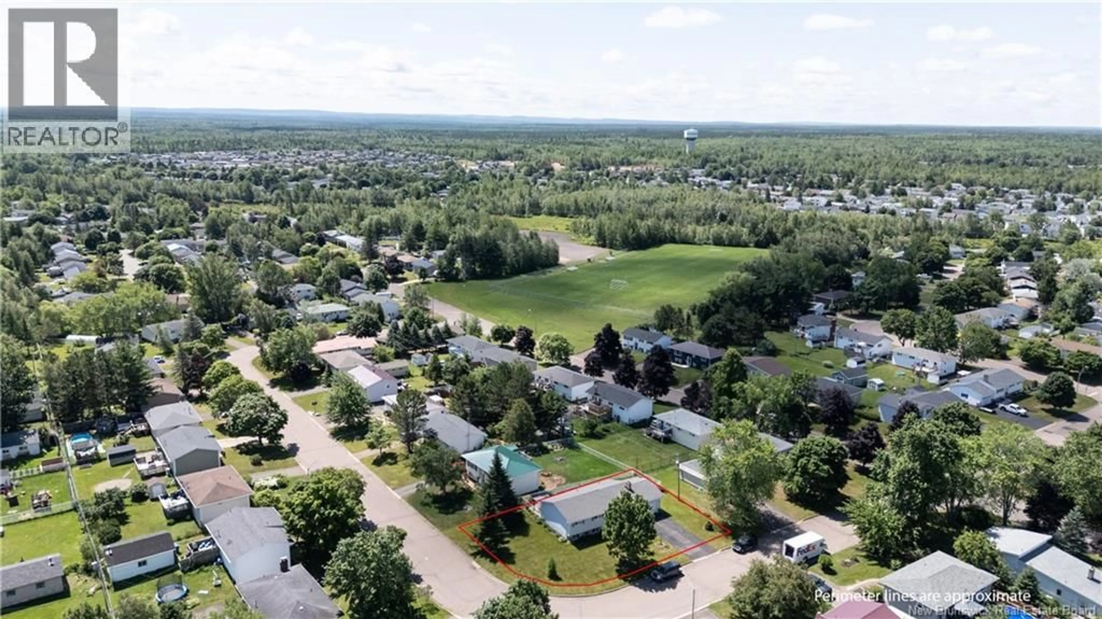 A pic from outside/outdoor area/front of a property/back of a property/a pic from drone, mountain view for 13 TRIDER COURT, Riverview New Brunswick E1B3R7