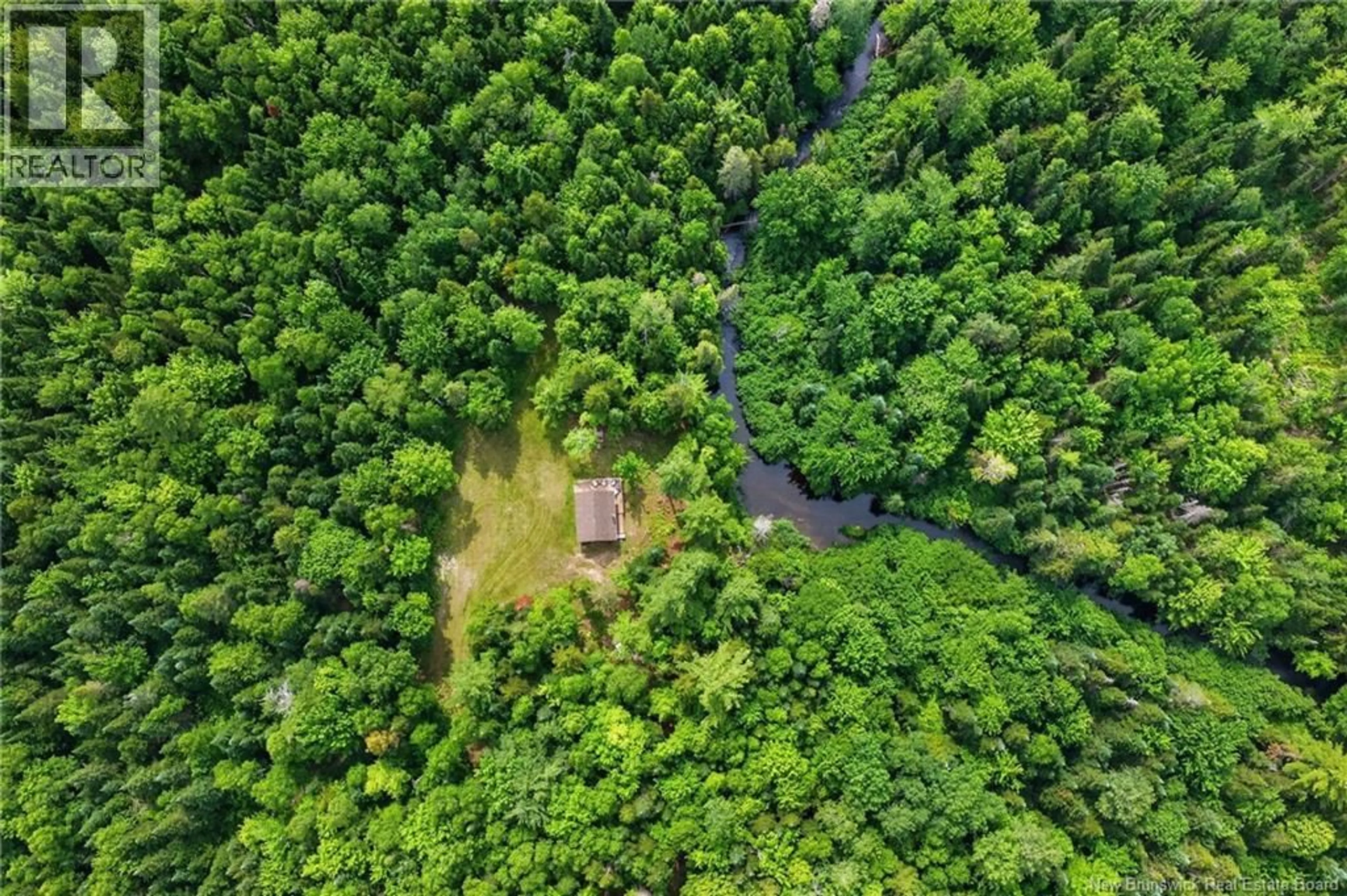 A pic from outside/outdoor area/front of a property/back of a property/a pic from drone, forest/trees view for 1391 TWEEDY BROOK, Kouchibouguac New Brunswick E4X1M6