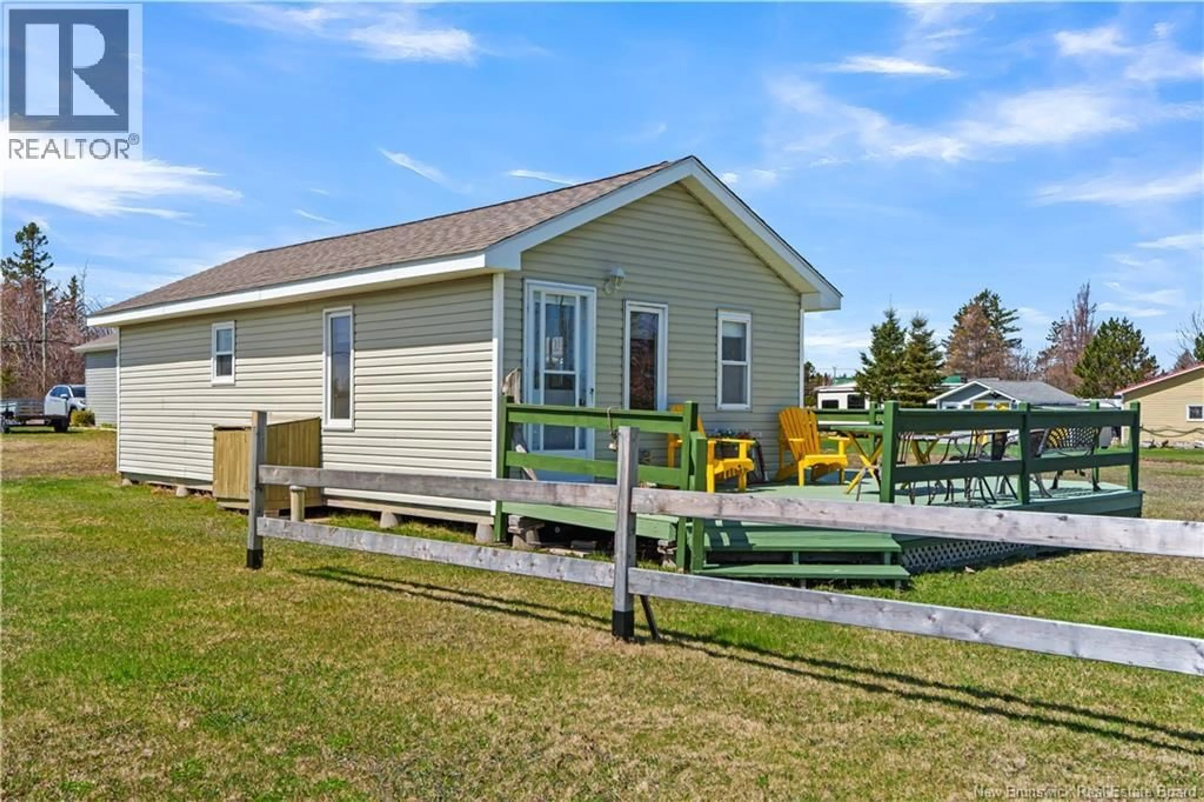 Home with vinyl exterior material, street for 2170 ROUTE 530, Grande-Digue New Brunswick E4R0A4