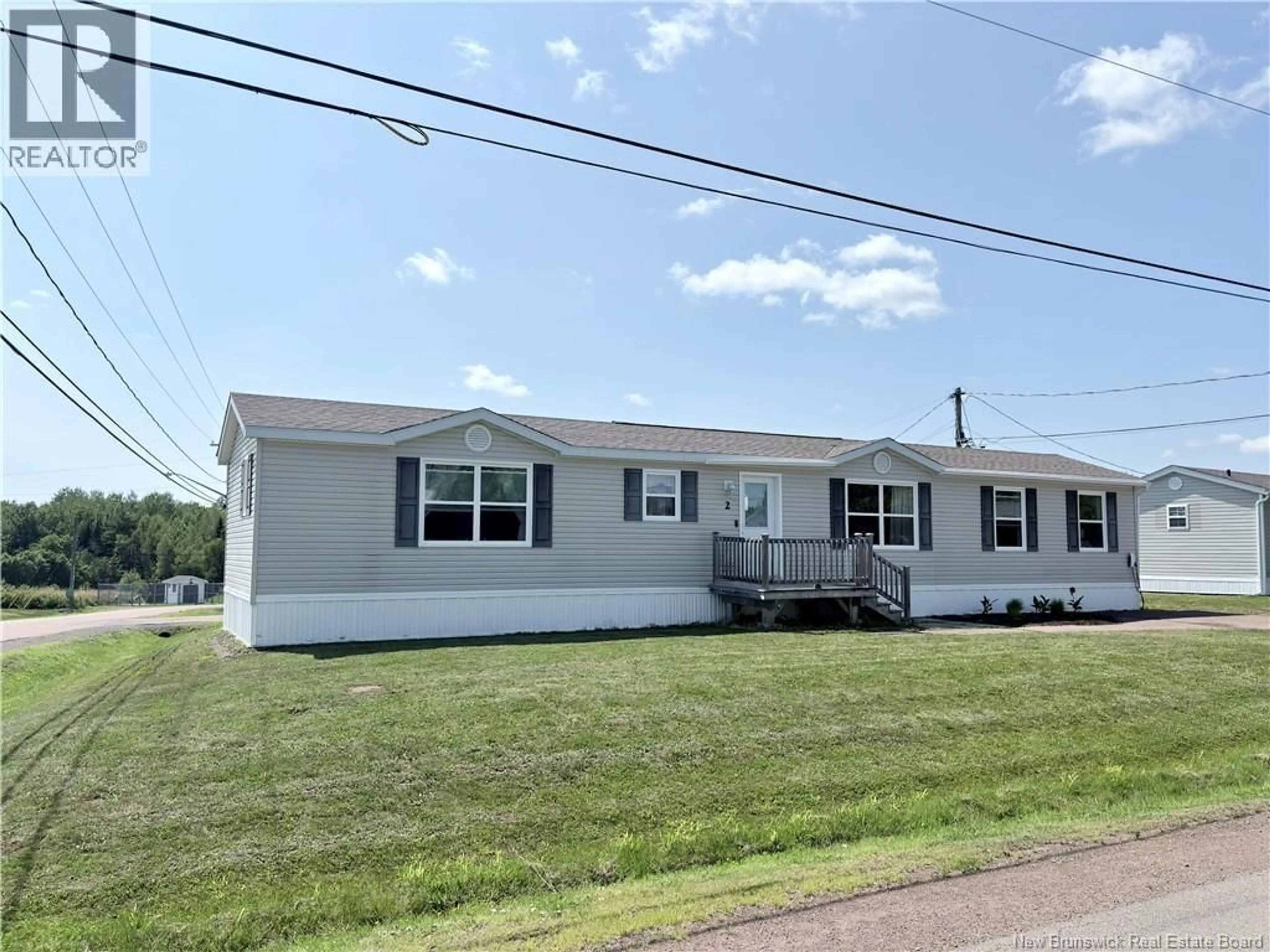 Home with vinyl exterior material, street for 2 SCOTCH PINE STREET, Moncton New Brunswick E1H3C5