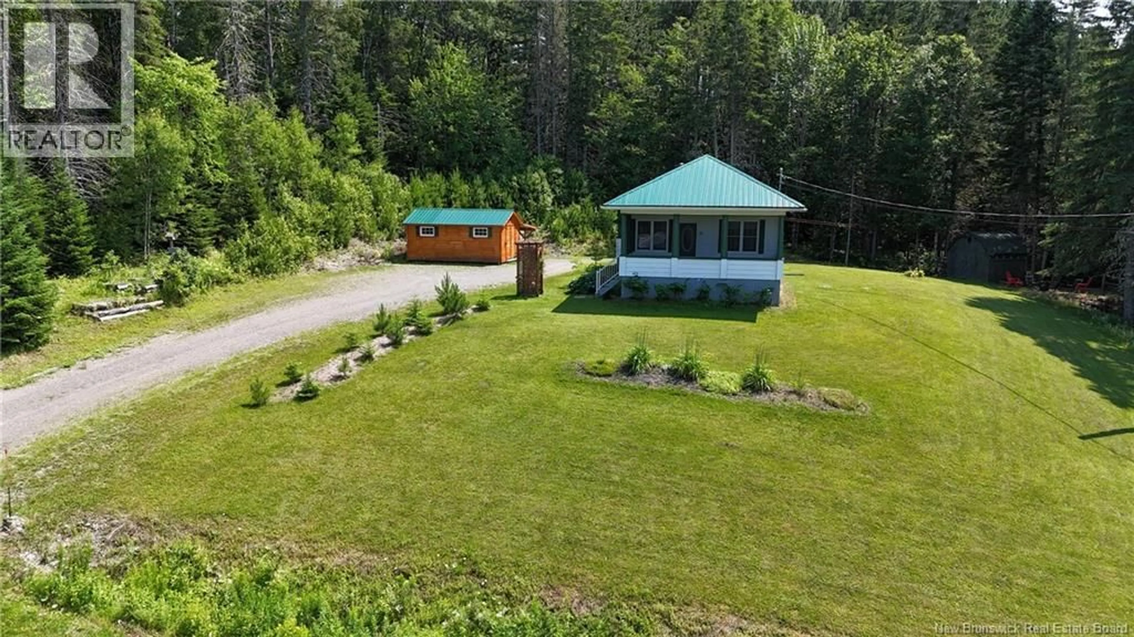 A pic from outside/outdoor area/front of a property/back of a property/a pic from drone, unknown for 65 WOODLAND CRESCENT, Perth-Andover New Brunswick E7H5H2