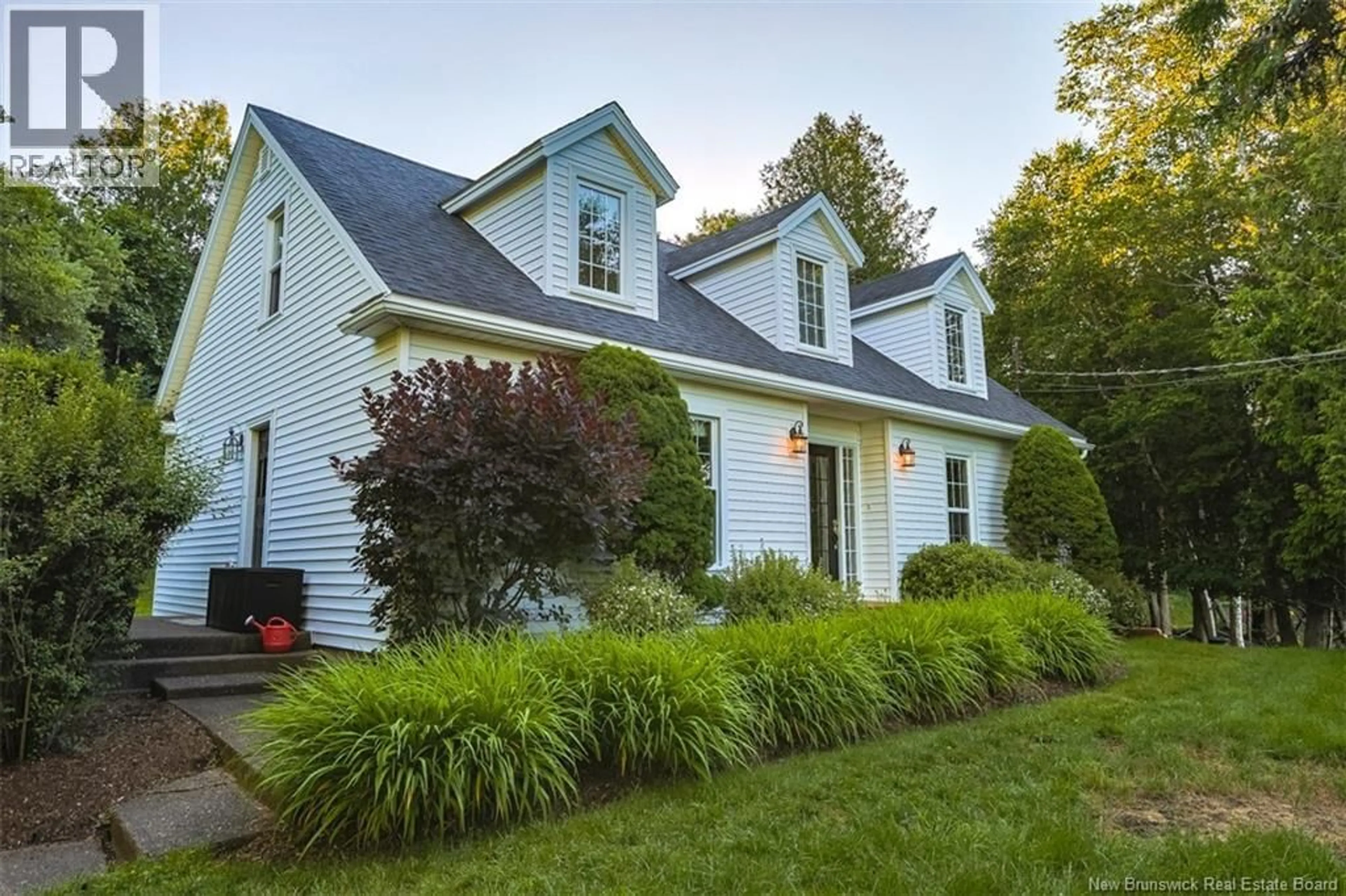 Home with vinyl exterior material, street for 244 MODEL FARM ROAD, Quispamsis New Brunswick E2G1M6
