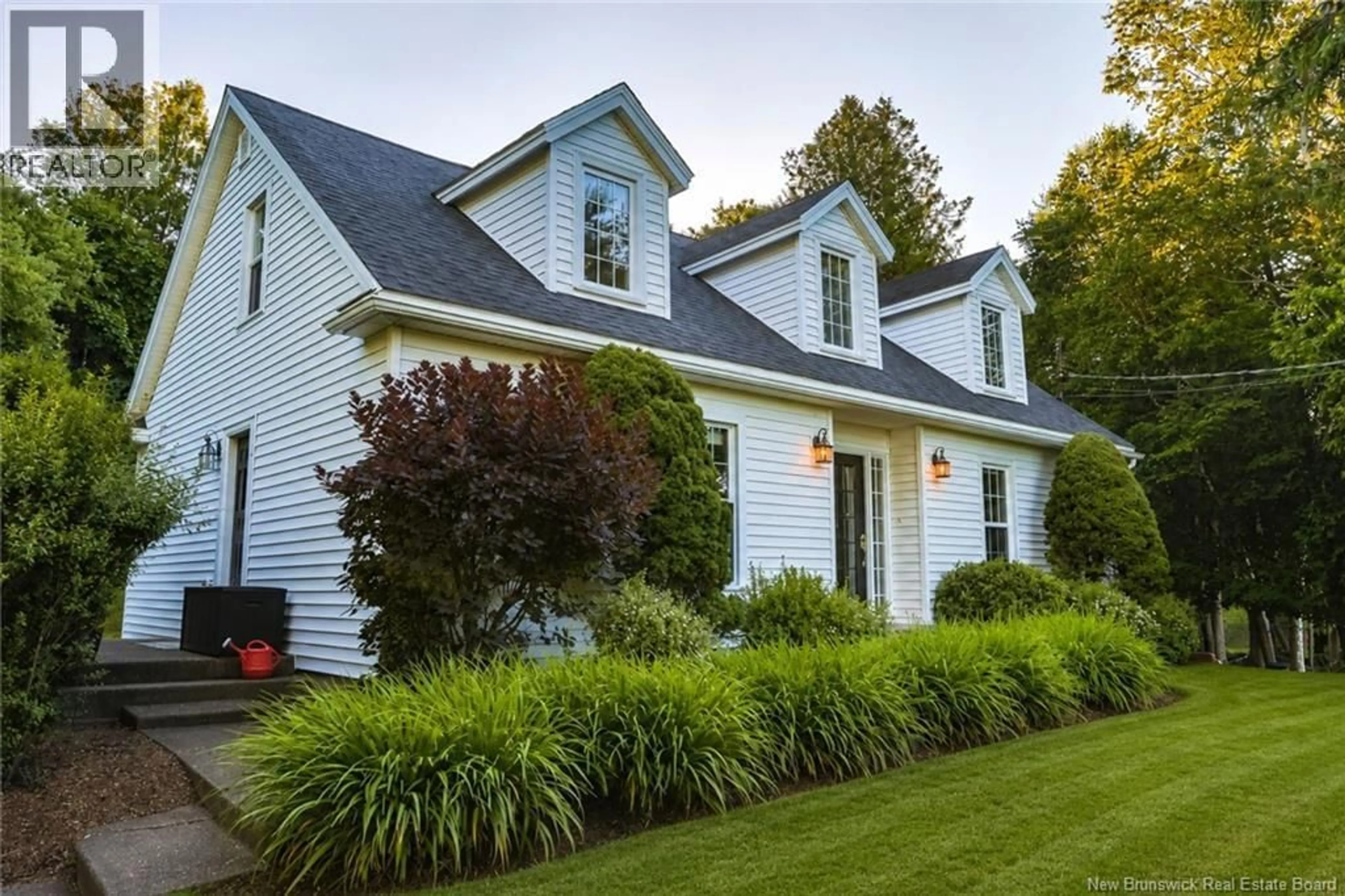 Home with vinyl exterior material, street for 244 MODEL FARM ROAD, Quispamsis New Brunswick E2G1M6