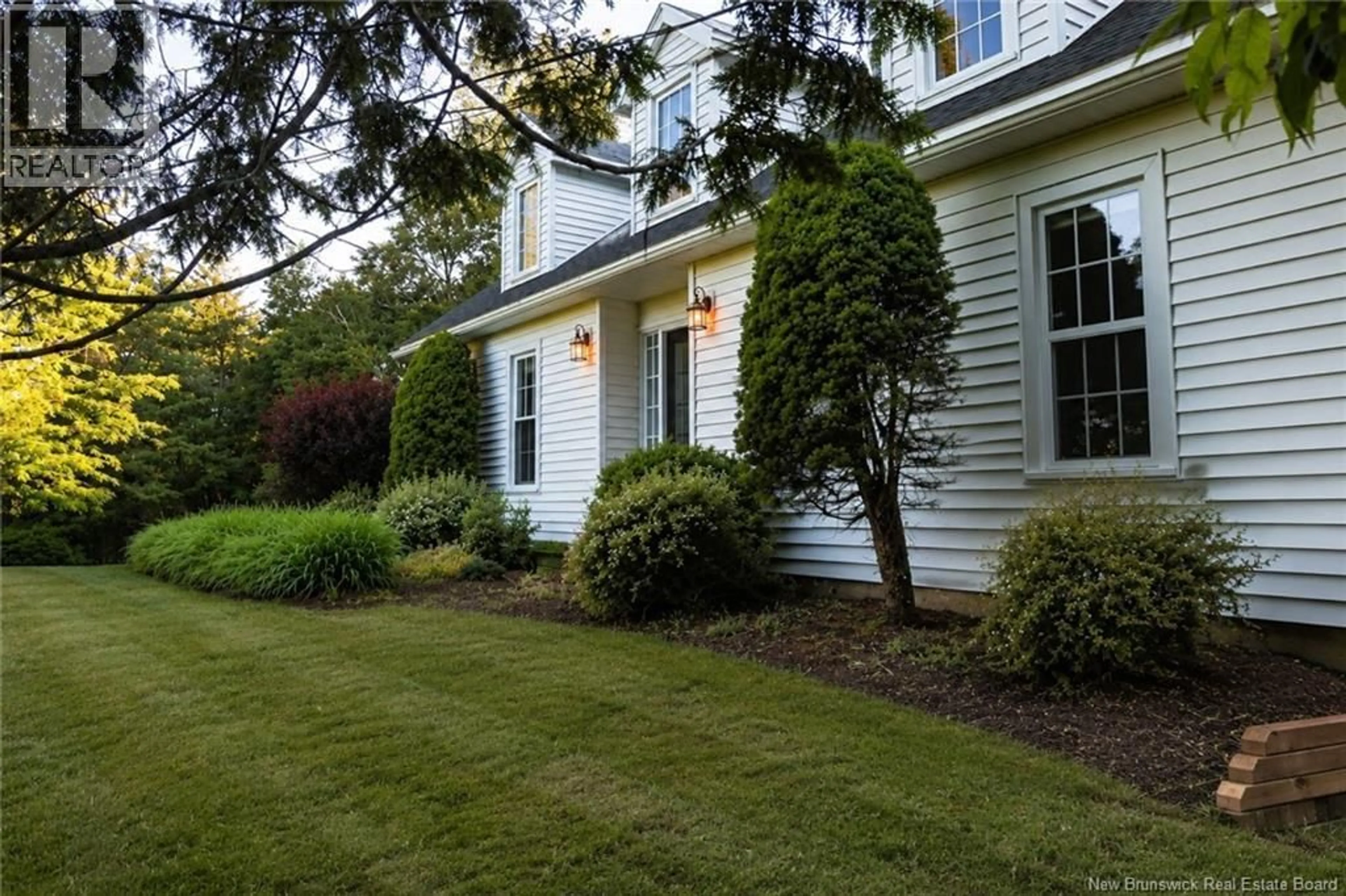 Home with vinyl exterior material, street for 244 MODEL FARM ROAD, Quispamsis New Brunswick E2G1M6