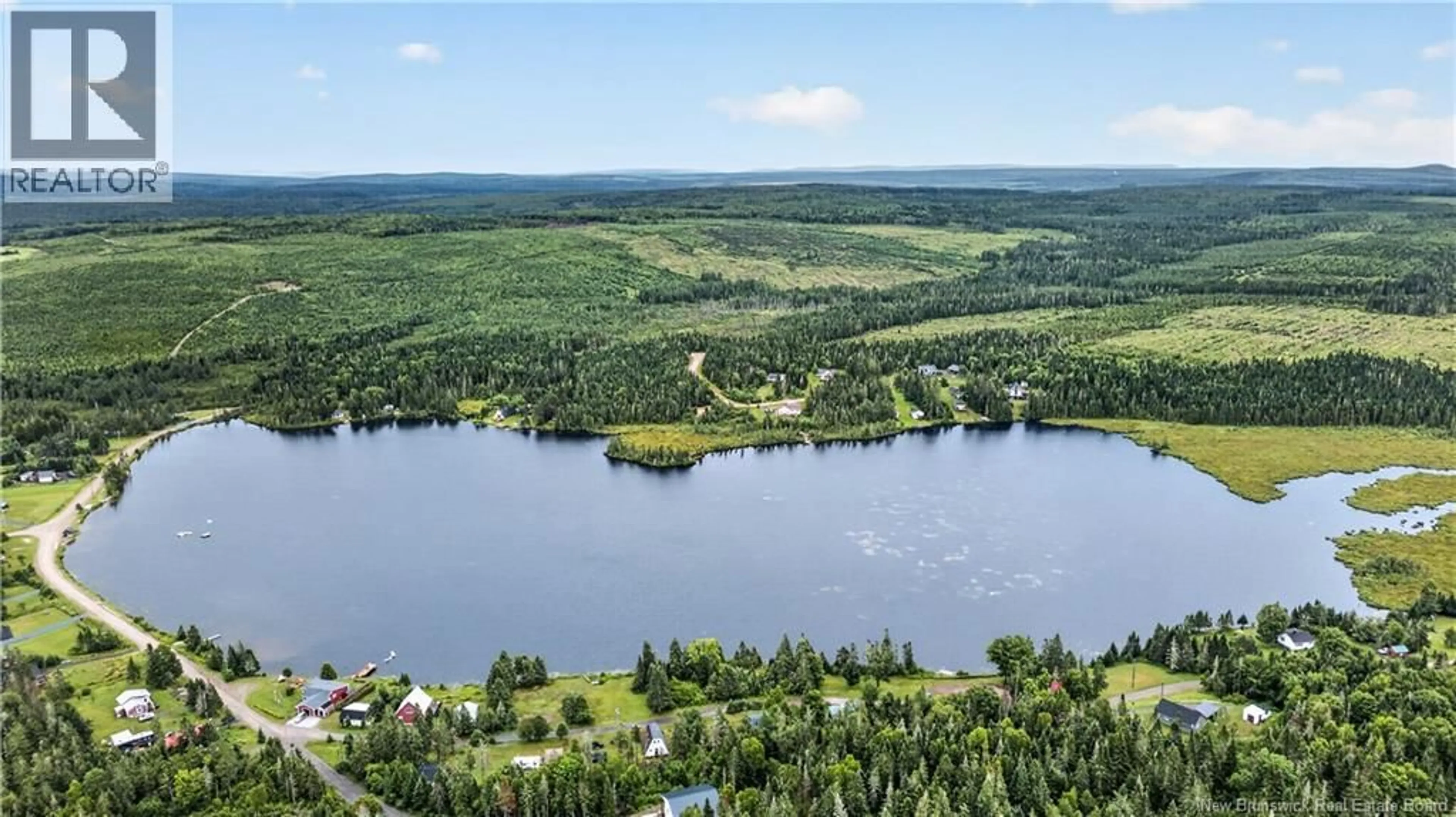 A pic from outside/outdoor area/front of a property/back of a property/a pic from drone, water/lake/river/ocean view for 0 MECHANIC LAKE ROAD, Mechanic Settlement New Brunswick E1E4L2
