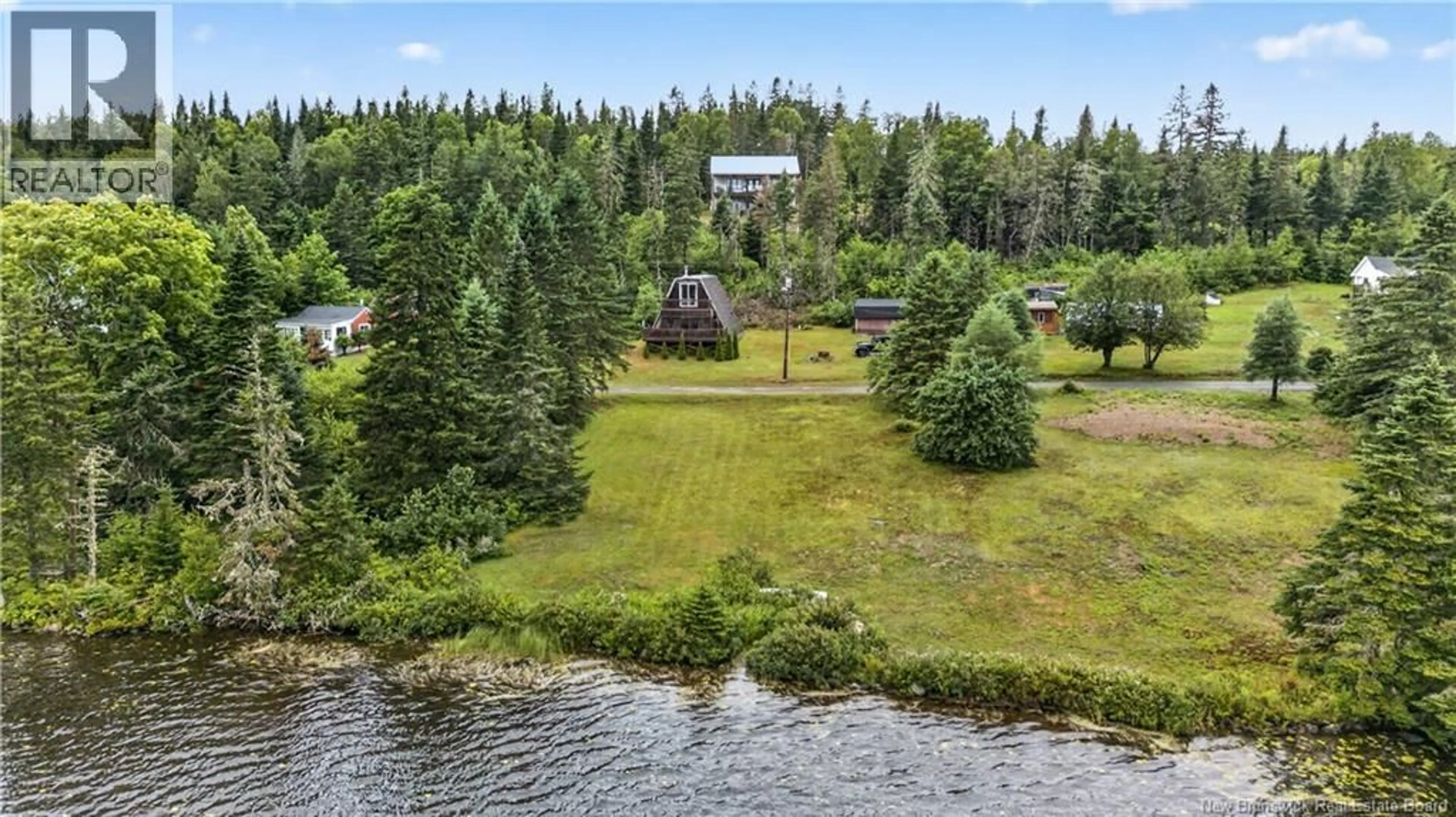 A pic from outside/outdoor area/front of a property/back of a property/a pic from drone, water/lake/river/ocean view for 0 MECHANIC LAKE ROAD, Mechanic Settlement New Brunswick E1E4L2