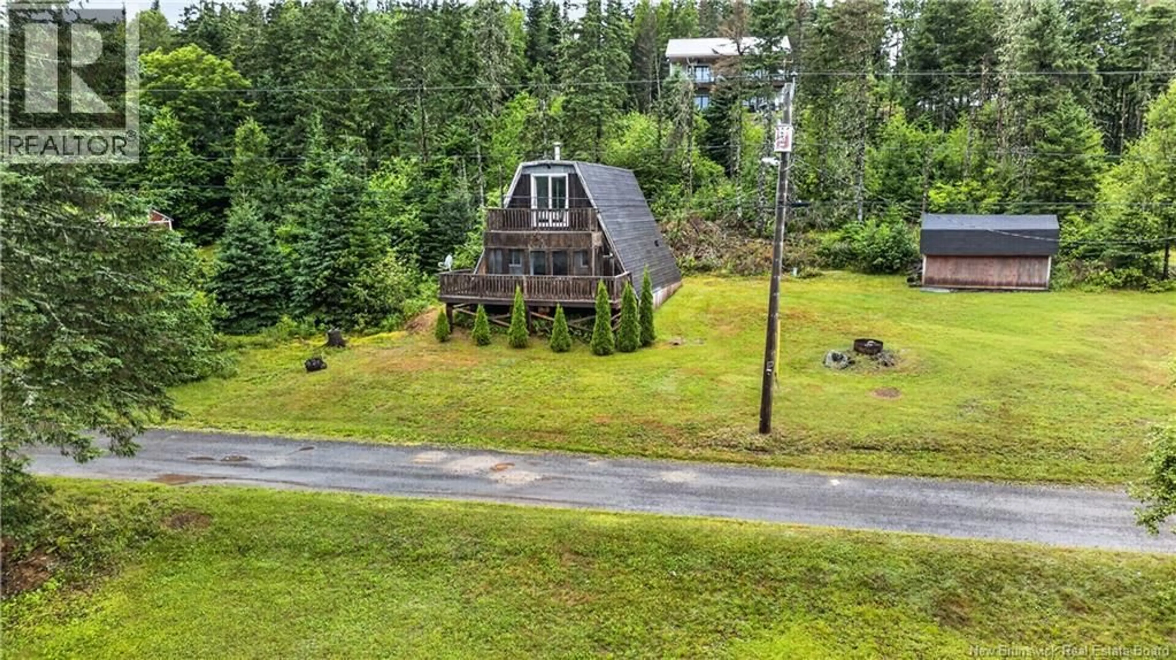 A pic from outside/outdoor area/front of a property/back of a property/a pic from drone, forest/trees view for 0 MECHANIC LAKE ROAD, Mechanic Settlement New Brunswick E1E4L2