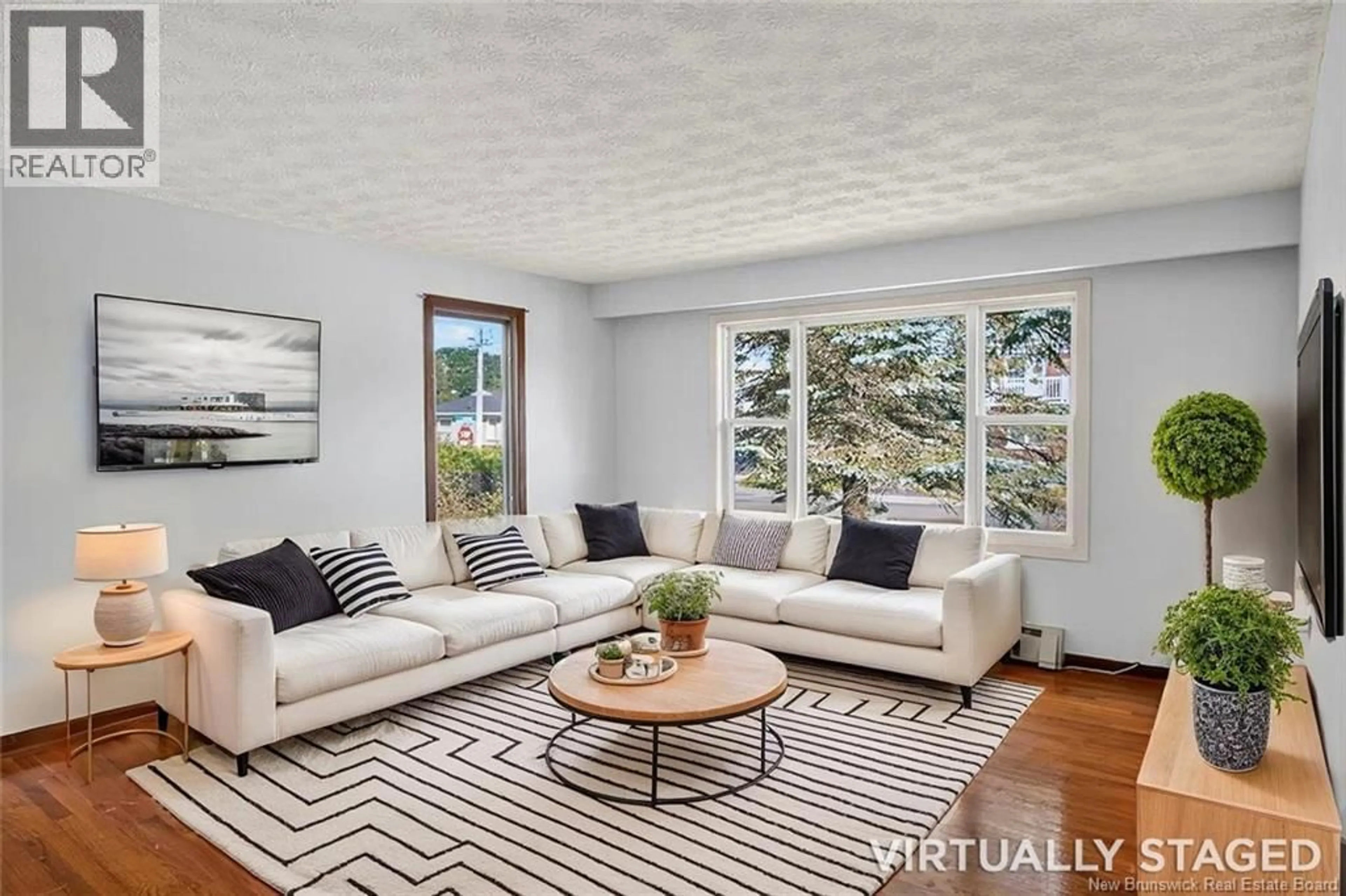 Living room with furniture, unknown for 19 WOODWARD AVENUE, Saint John New Brunswick E2K1Z6