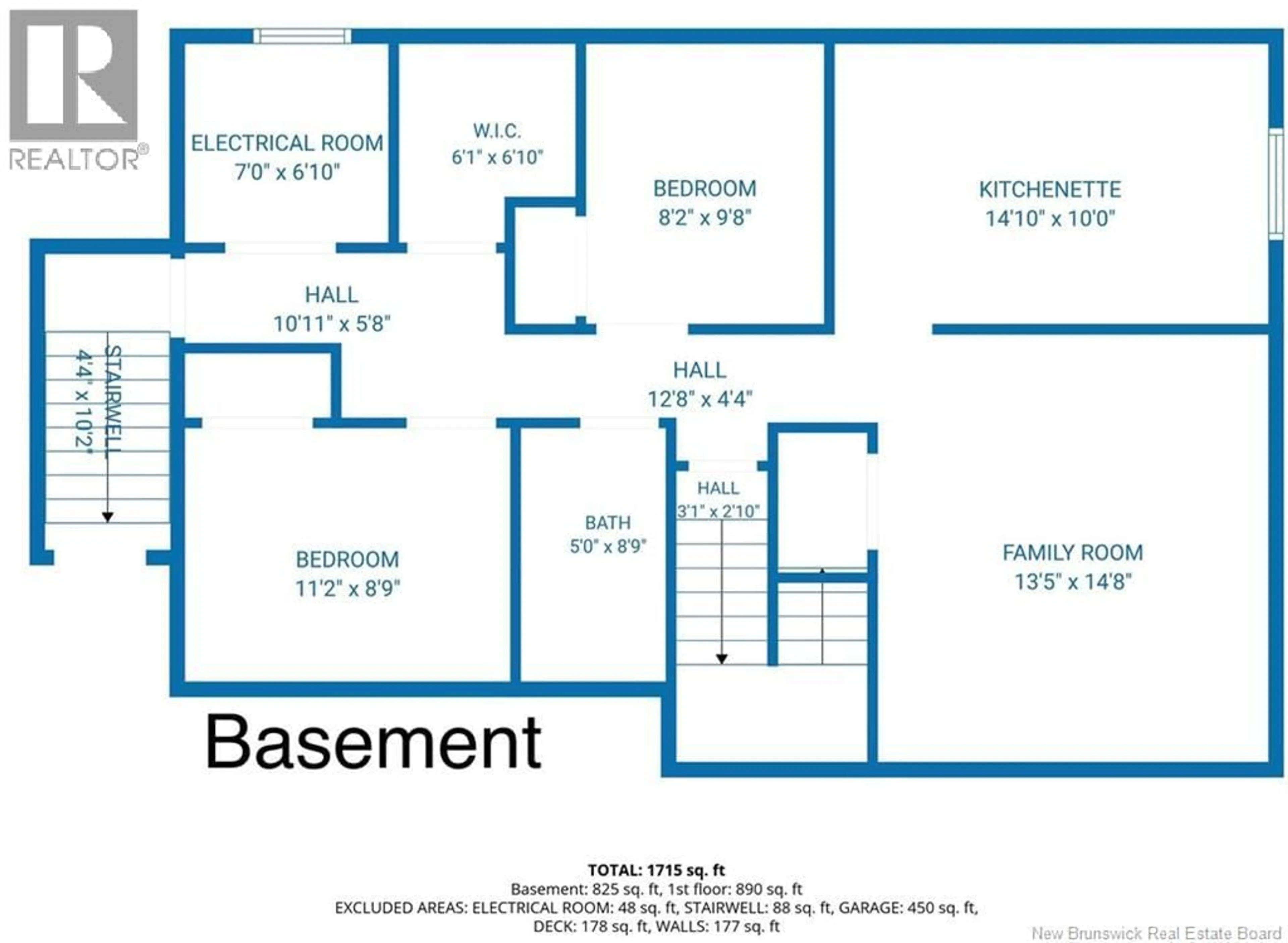 Floor plan for 19 WOODWARD AVENUE, Saint John New Brunswick E2K1Z6