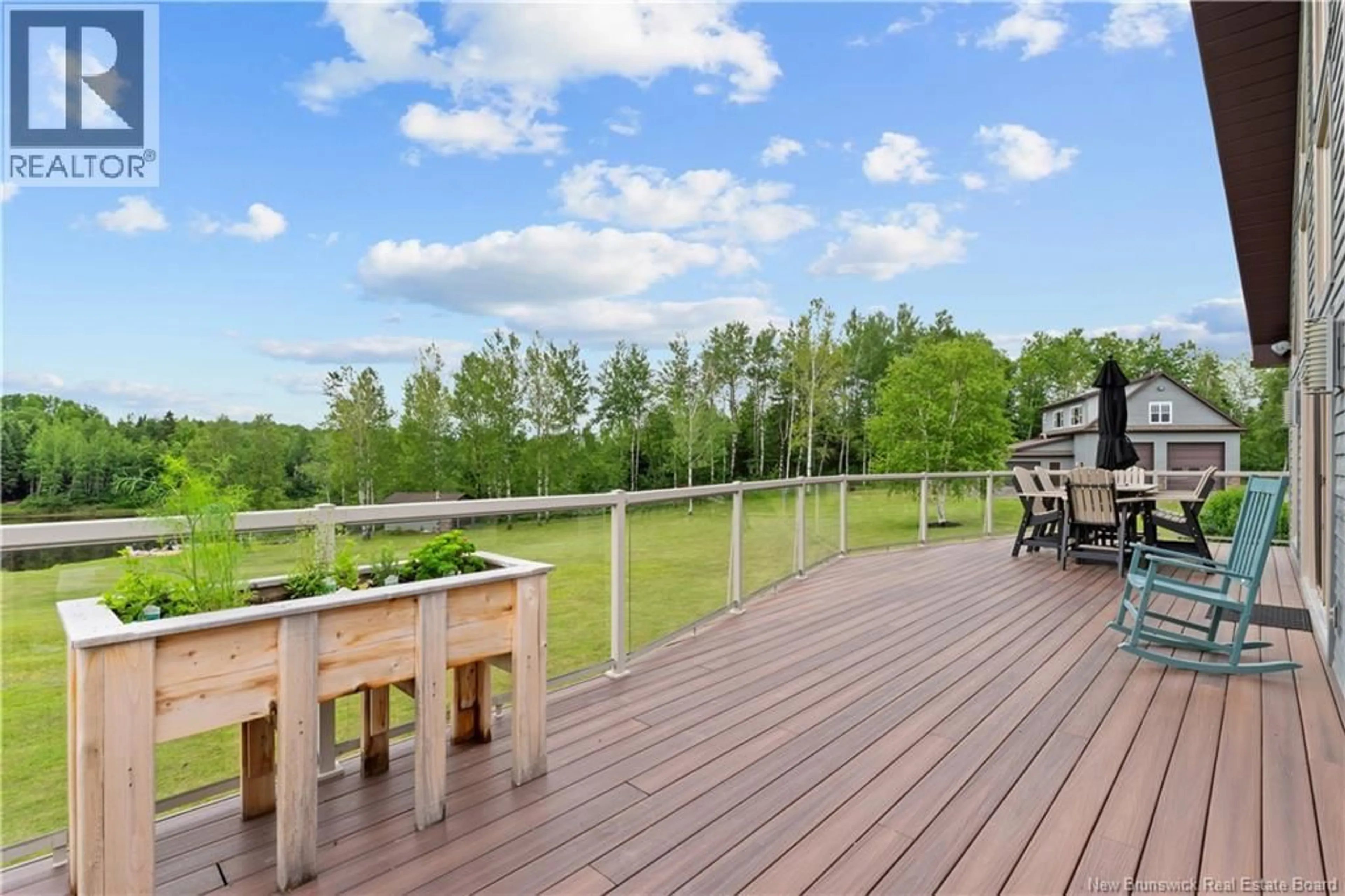 Patio, water/lake/river/ocean view for 660 SAINT CHARLES SUD ROAD, Saint-Charles New Brunswick E4W1X6