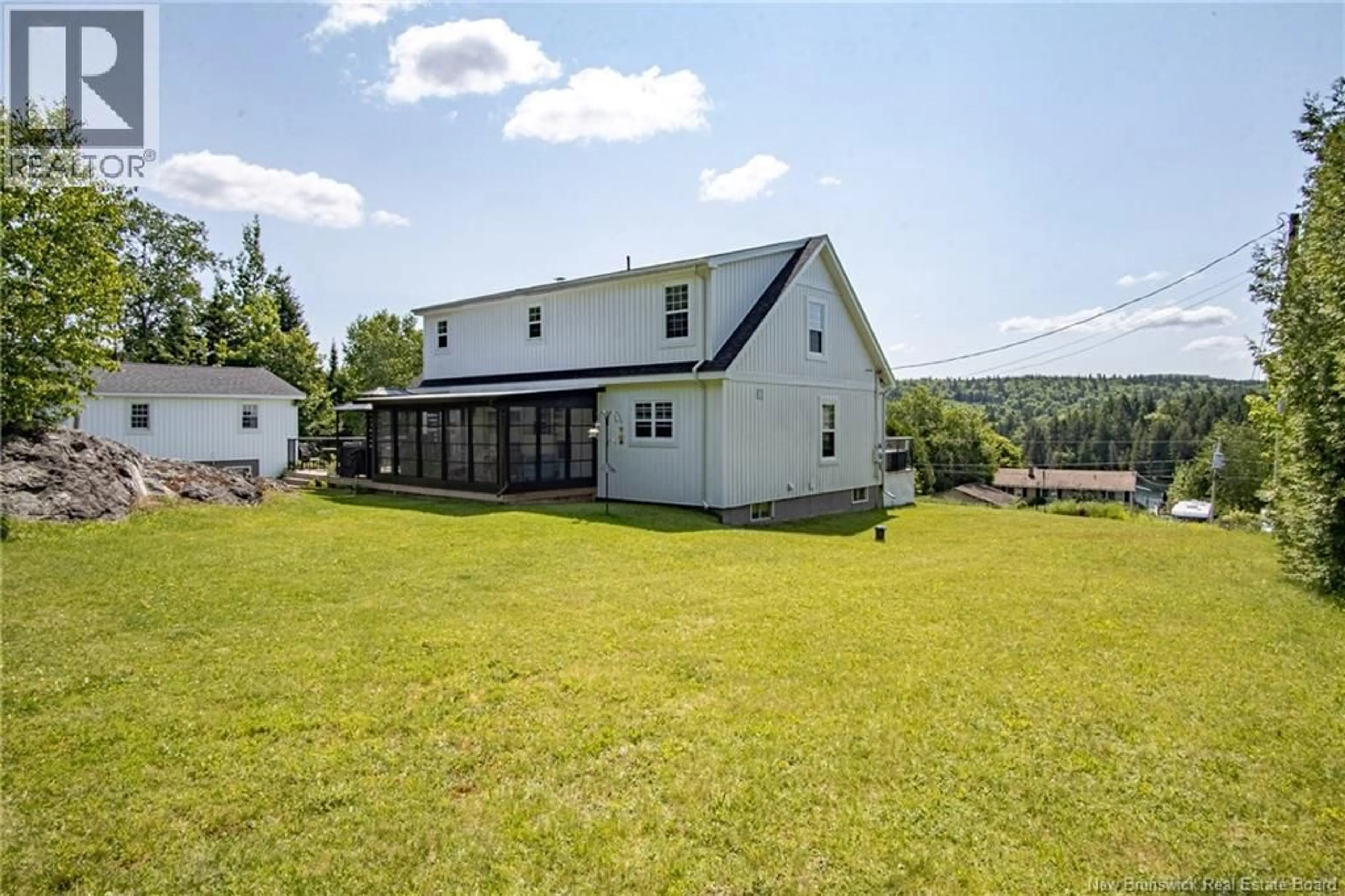 A pic from outside/outdoor area/front of a property/back of a property/a pic from drone, unknown for 6 DONALD ROAD, Rothesay New Brunswick E2S0A7