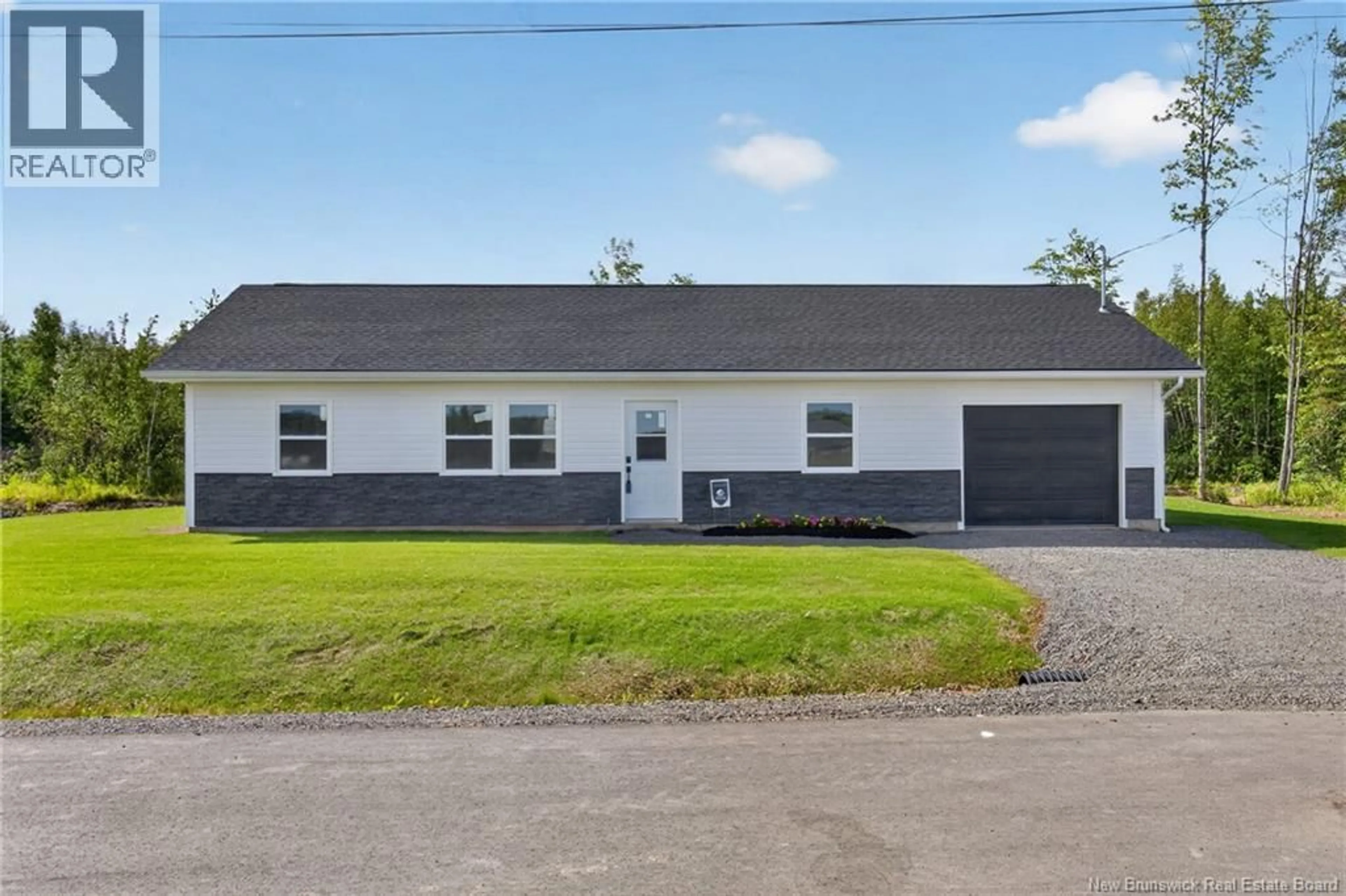 Home with vinyl exterior material, street for 24 FAWCETT AVENUE, Petitcodiac New Brunswick E4Z4H4