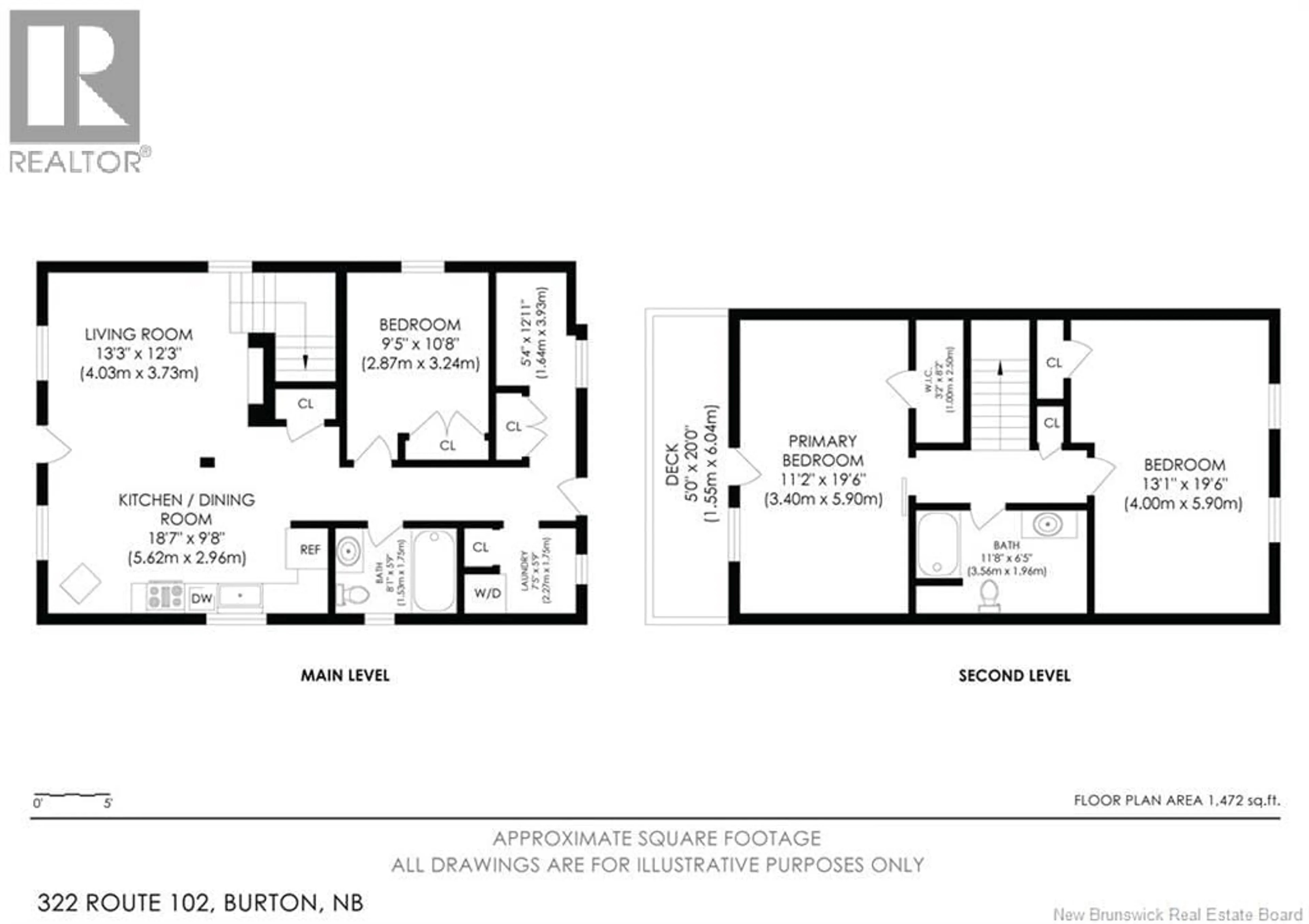 Floor plan for 322 ROUTE 102, Burton New Brunswick E2V3C5