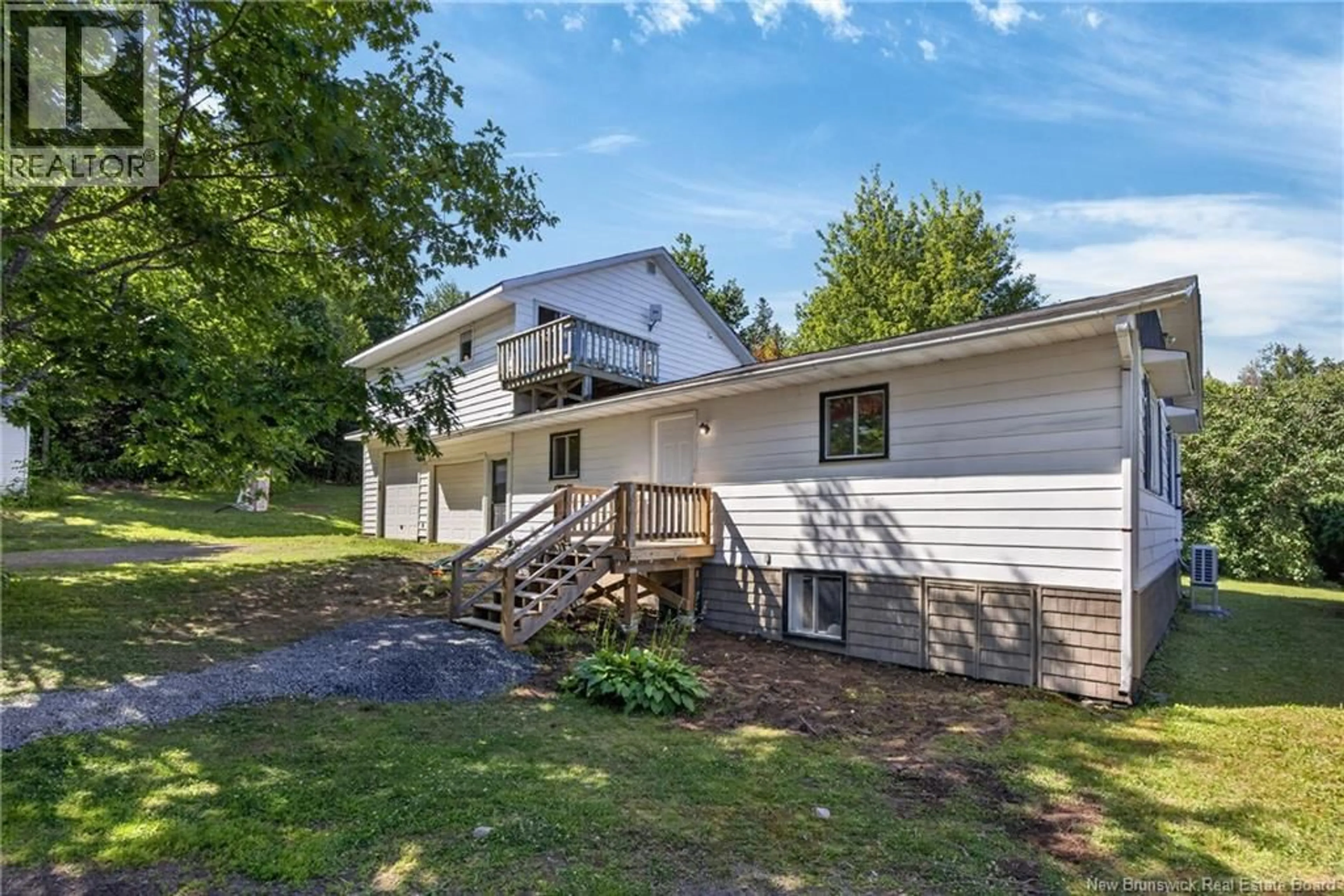 A pic from outside/outdoor area/front of a property/back of a property/a pic from drone, unknown for 6 LILLIAN LANE, Upper Kingsclear New Brunswick E3E1R2