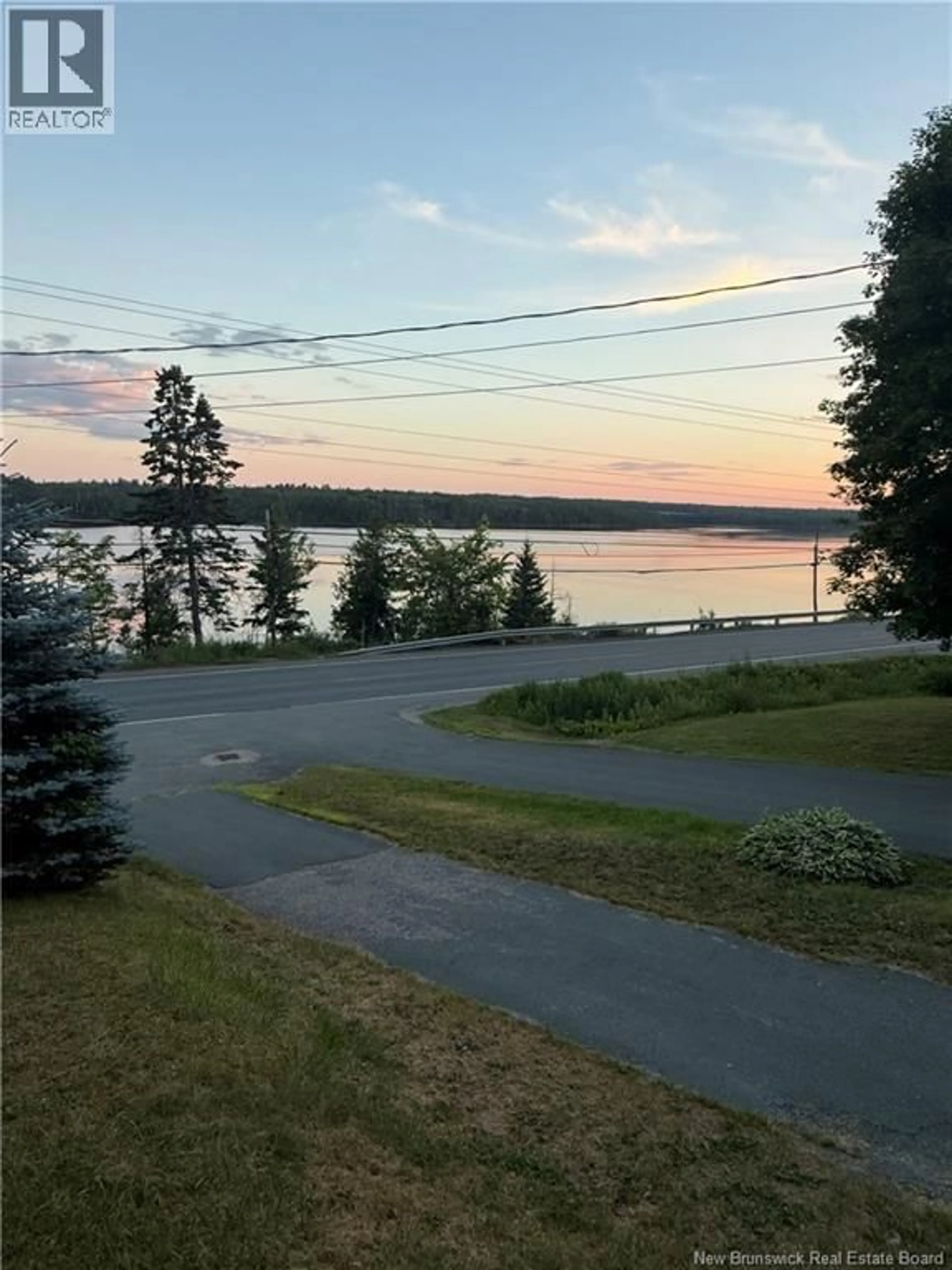 A pic from outside/outdoor area/front of a property/back of a property/a pic from drone, water/lake/river/ocean view for 514 ROUTE 425, Strathadam New Brunswick E1V4G8