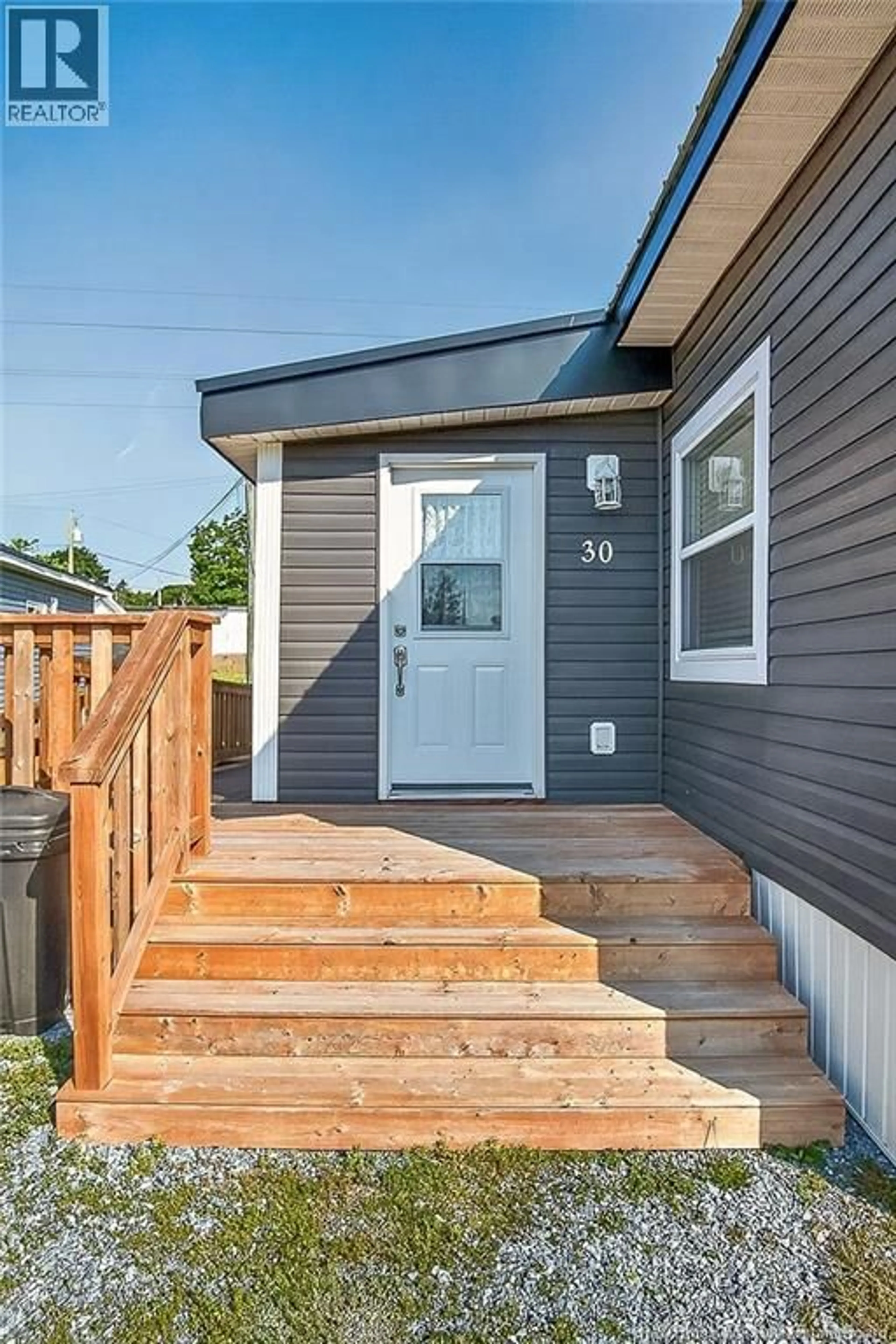 Home with vinyl exterior material, street for 30 VIOLET STREET, Saint John New Brunswick E2M5M3