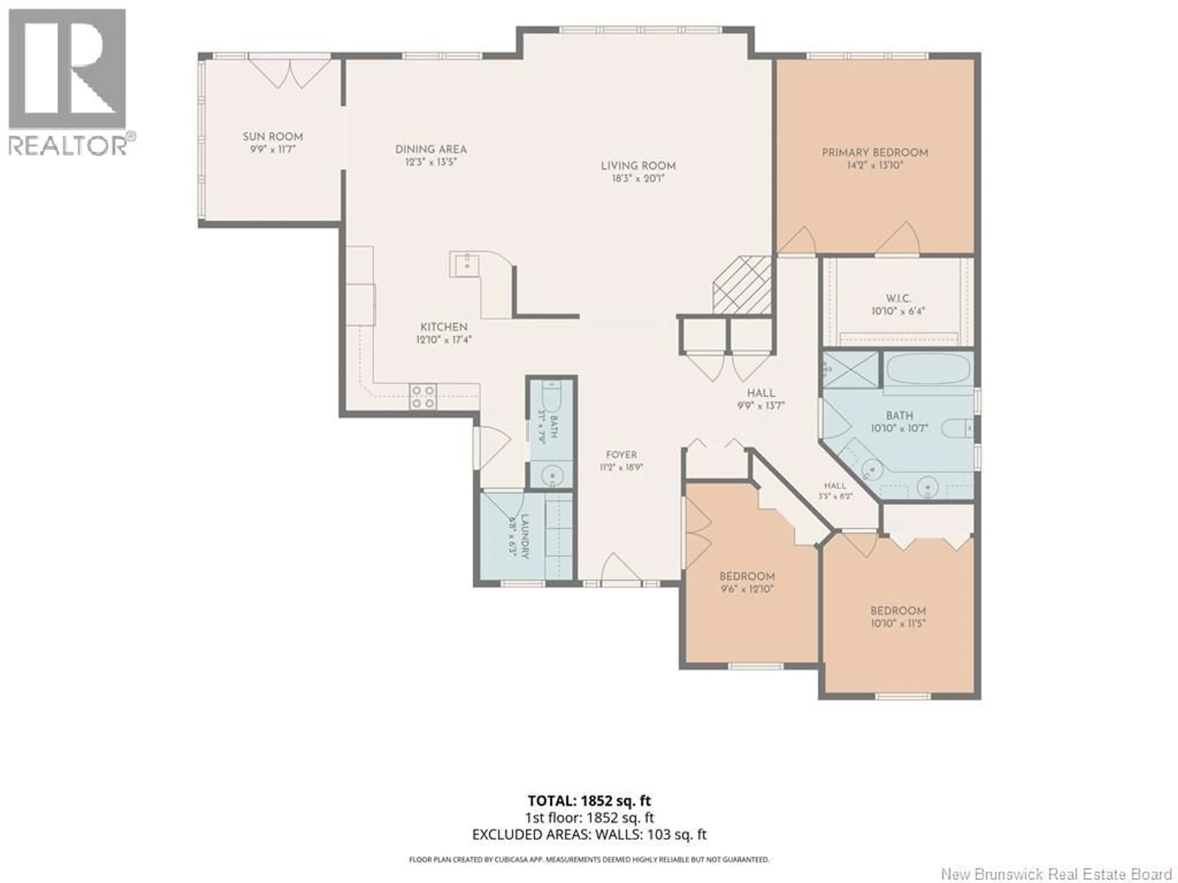 Floor plan for 51 BAYSHORE DRIVE, Bathurst New Brunswick E2A6A5