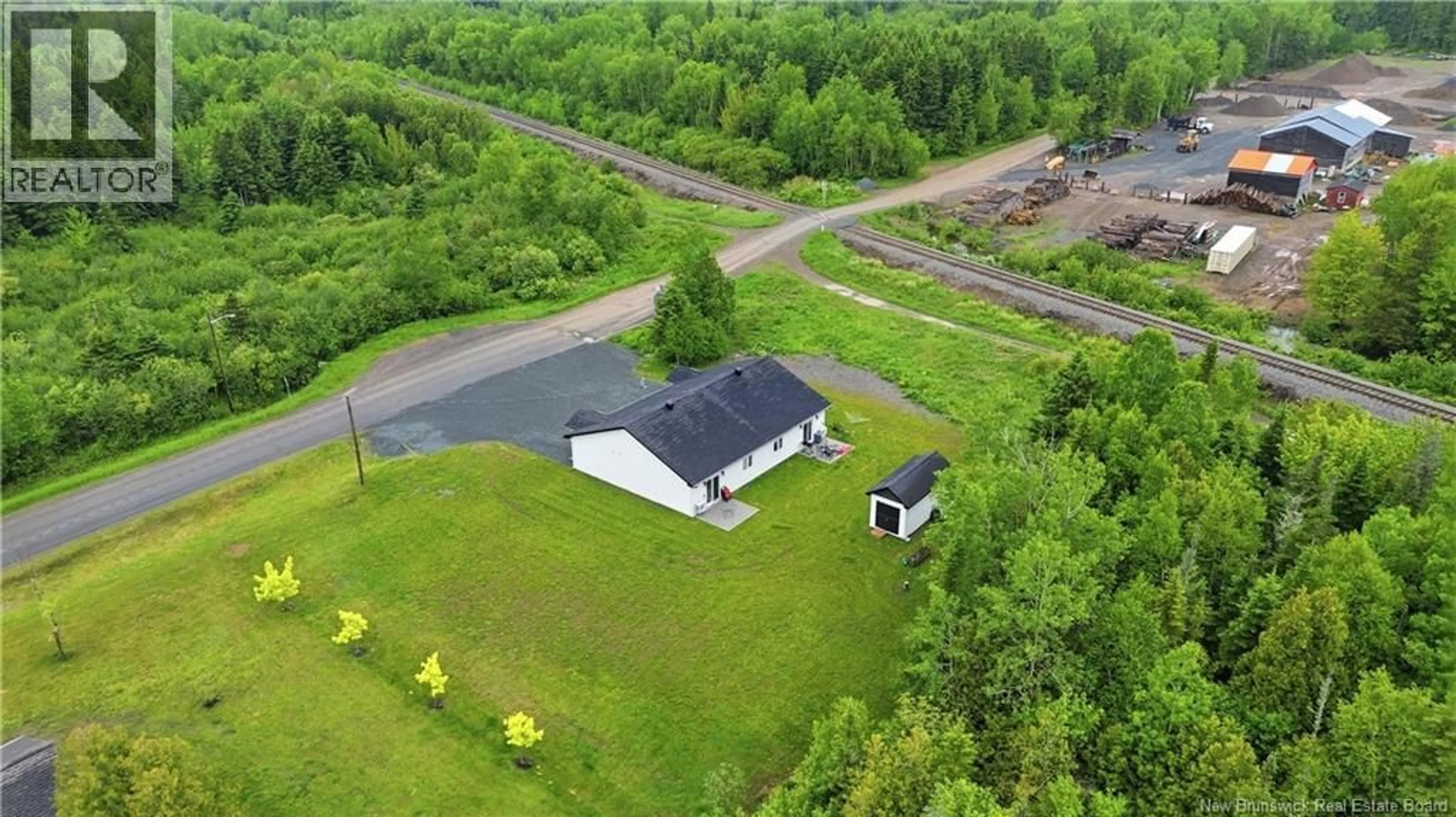 A pic from outside/outdoor area/front of a property/back of a property/a pic from drone, building for 161 RUE DES HABITANTS, Nigadoo New Brunswick E8K3T1
