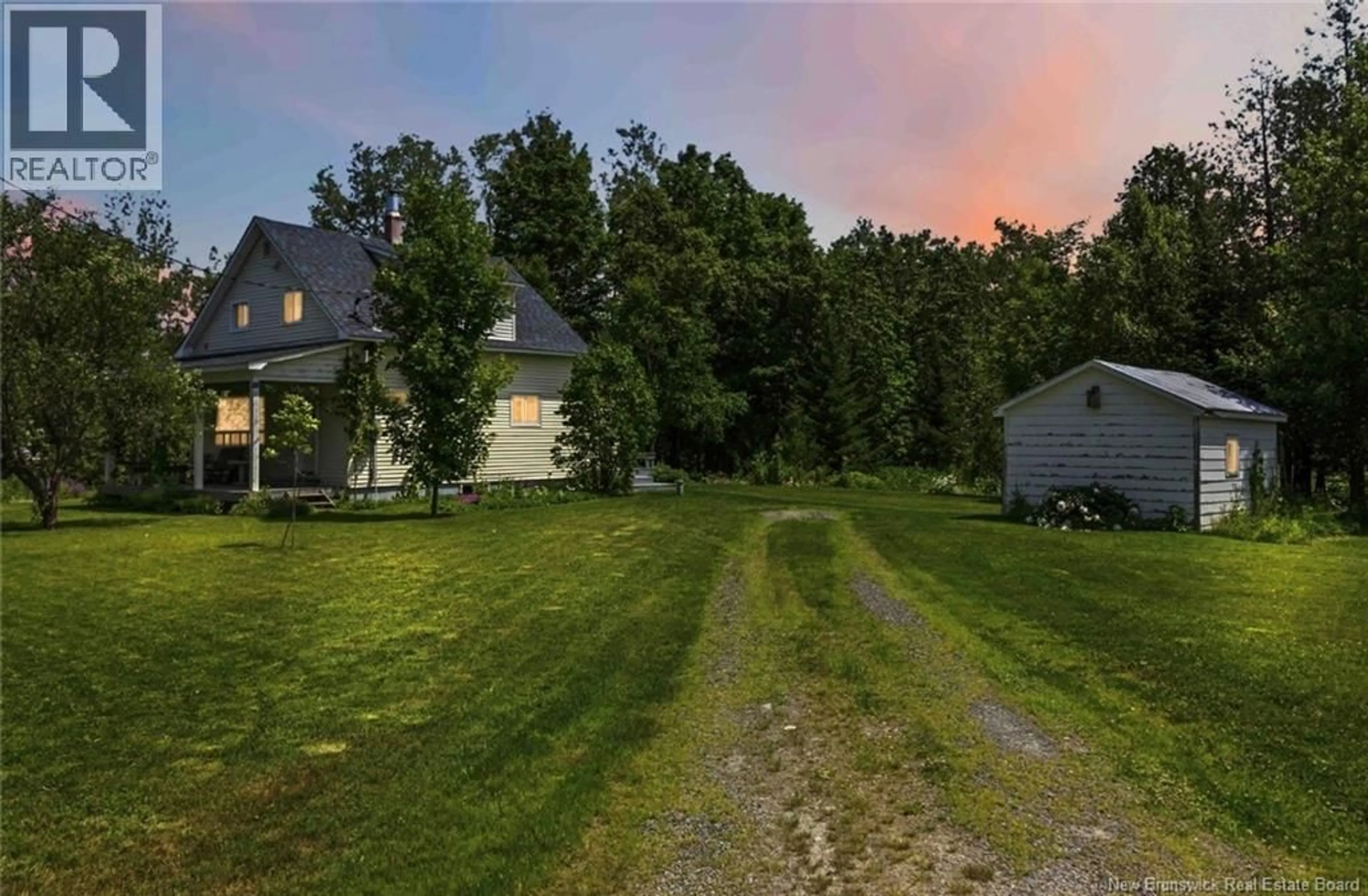 A pic from outside/outdoor area/front of a property/back of a property/a pic from drone, mountain view for 90 ROUTE 625, Cross Creek New Brunswick E6B2G4