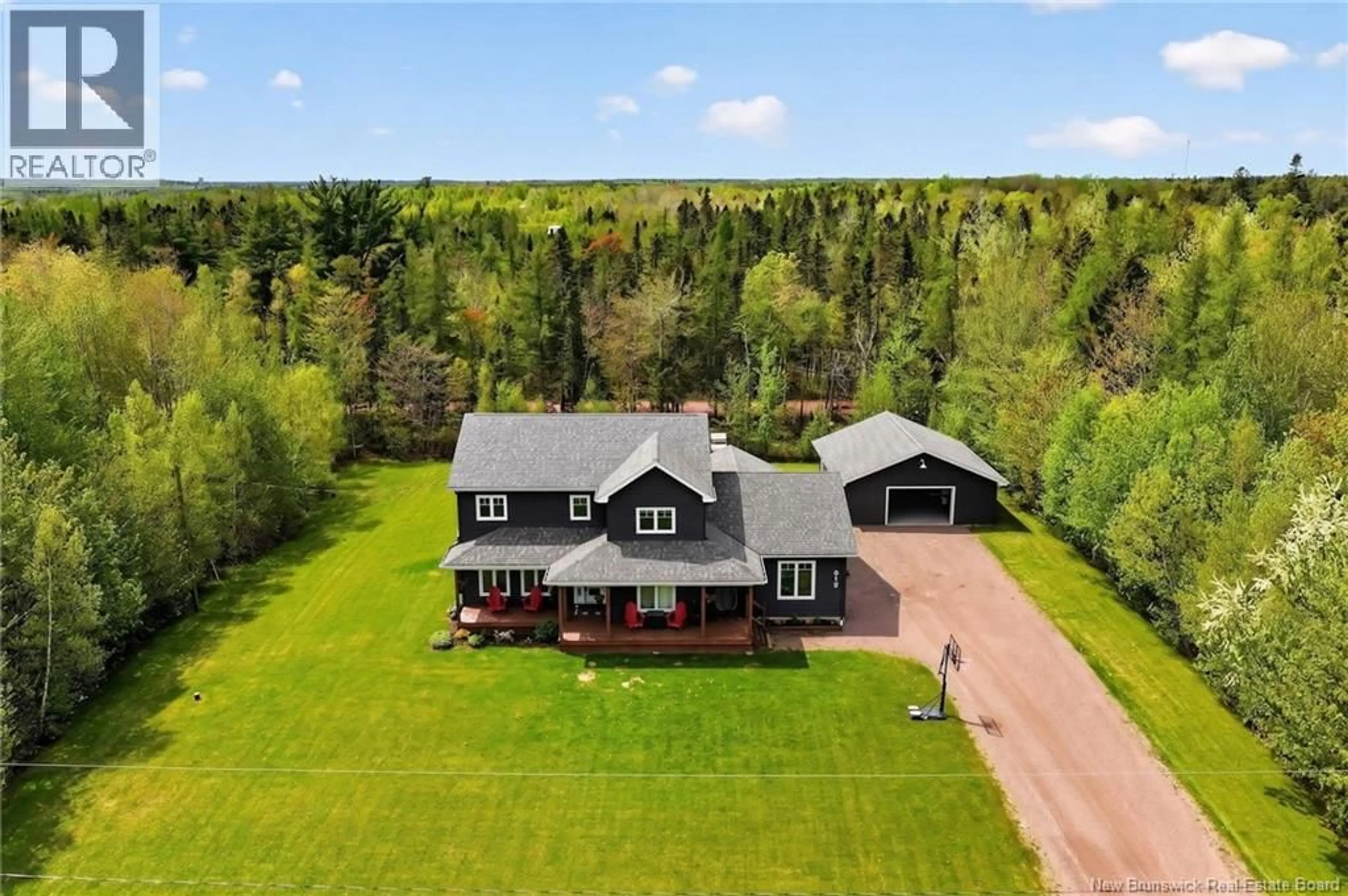 A pic from outside/outdoor area/front of a property/back of a property/a pic from drone, unknown for 6 SECRET COURT, Grand-Barachois New Brunswick E4P0B5