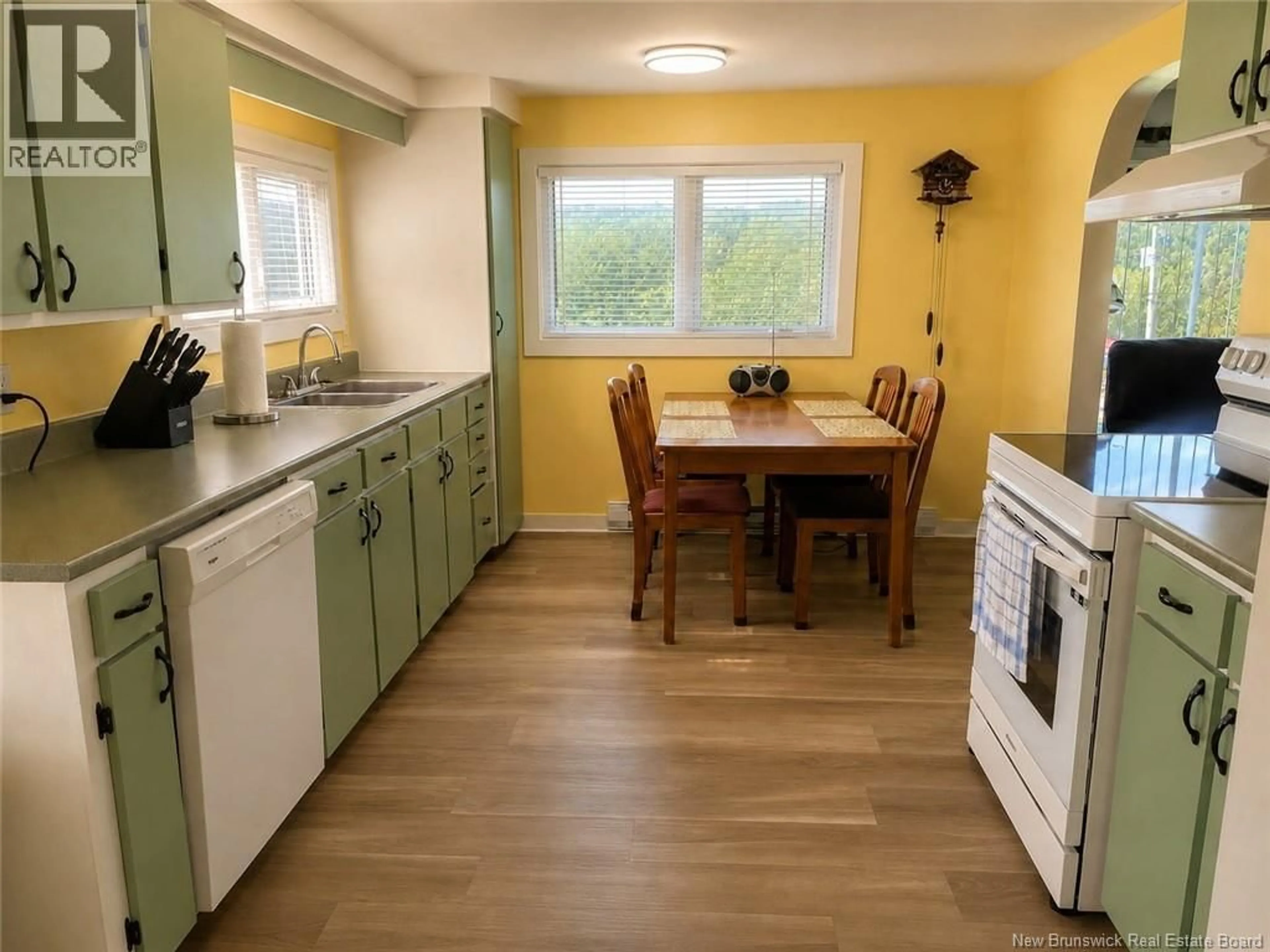 Standard kitchen, wood/laminate floor for 844 ROUTE 109, Quaker Brook New Brunswick E7H4E4